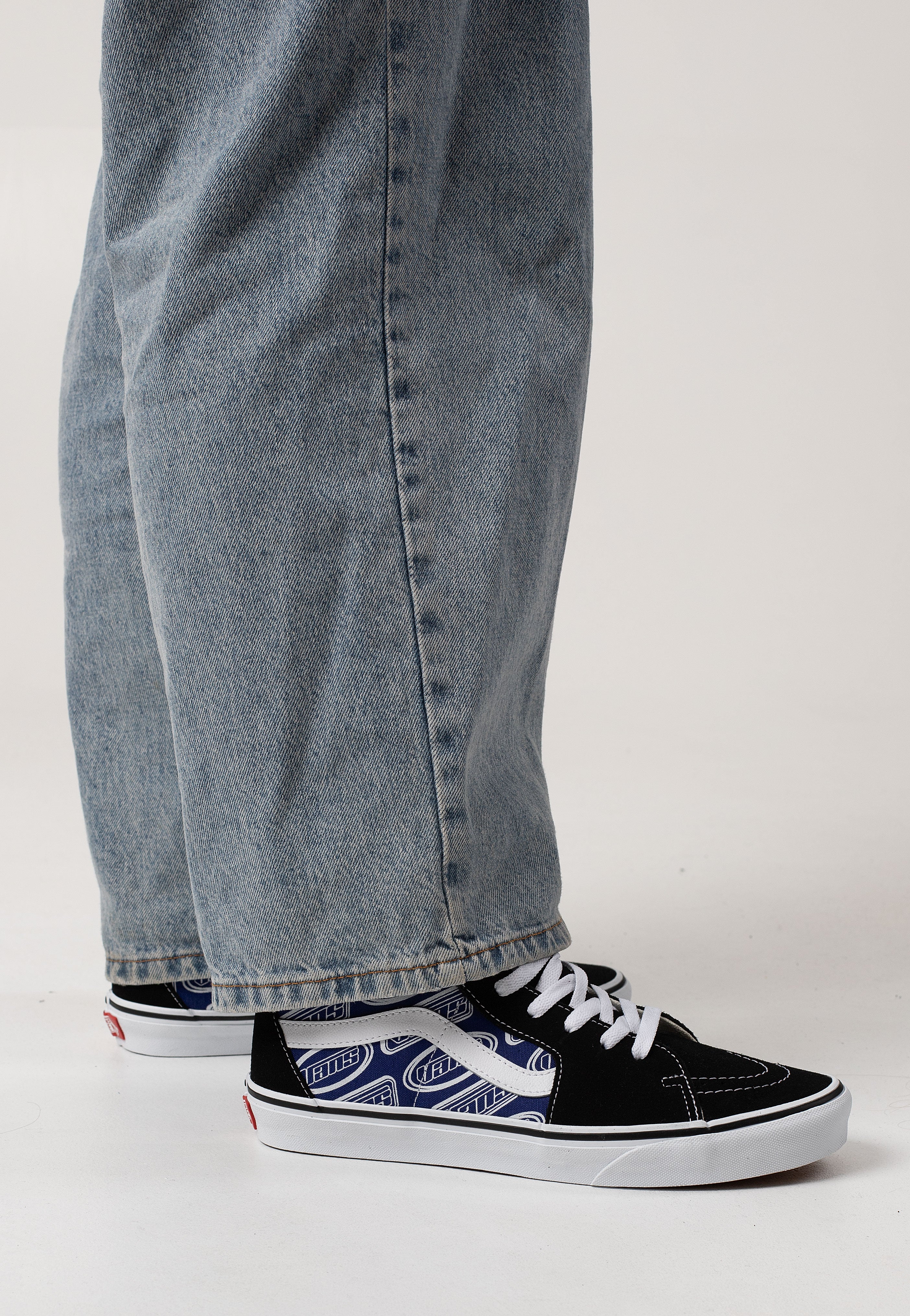 Vans - Sk8 Hi Logo Blue/Black - Shoes | Men-Image