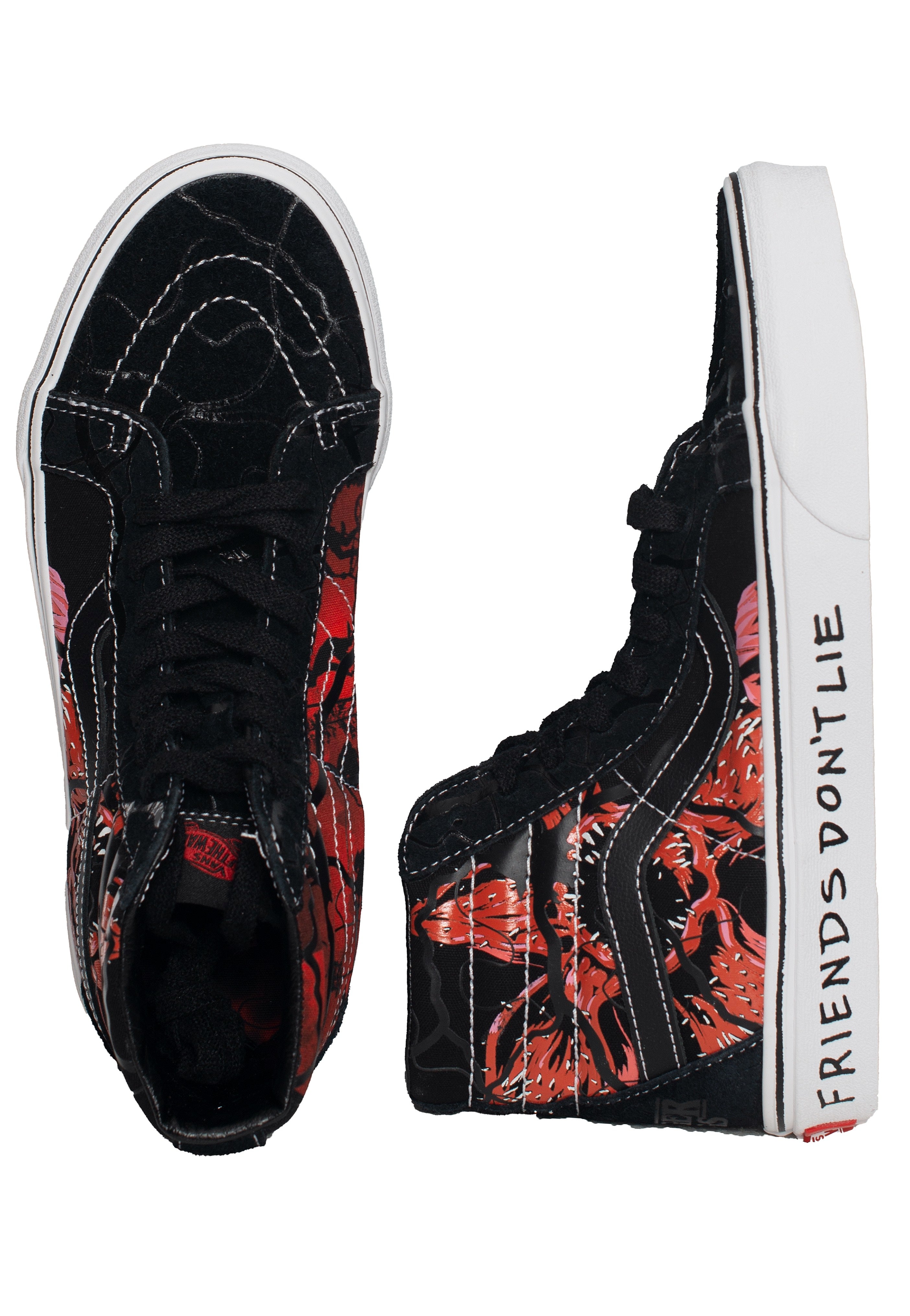 Vans x Stranger Things - Sk8 Hi Reissue Black/Red - Shoes | Men-Image