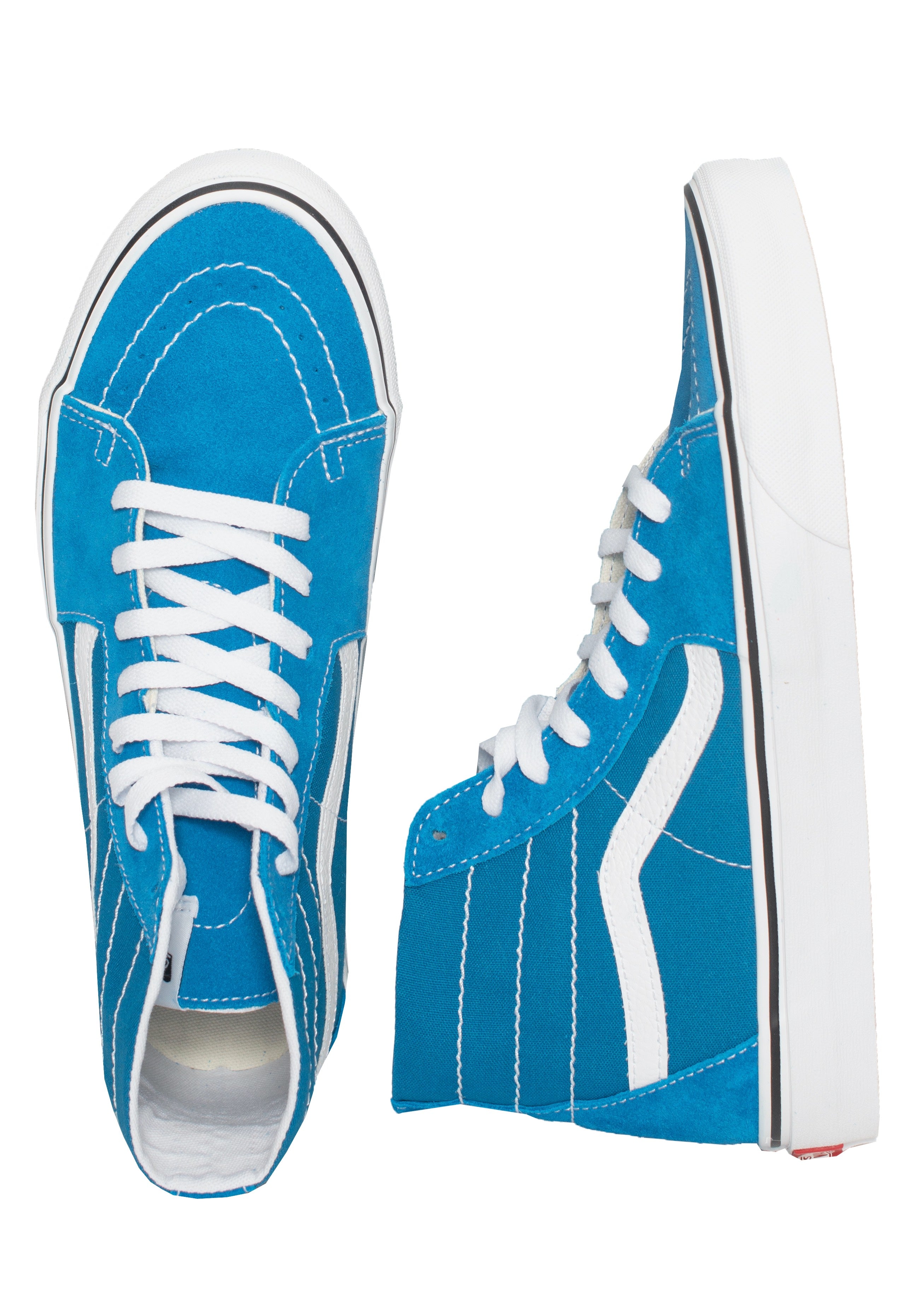 Vans - Sk8 Hi Tapered Color Theory Mediterranian Blue - Girl Shoes | Women-Image