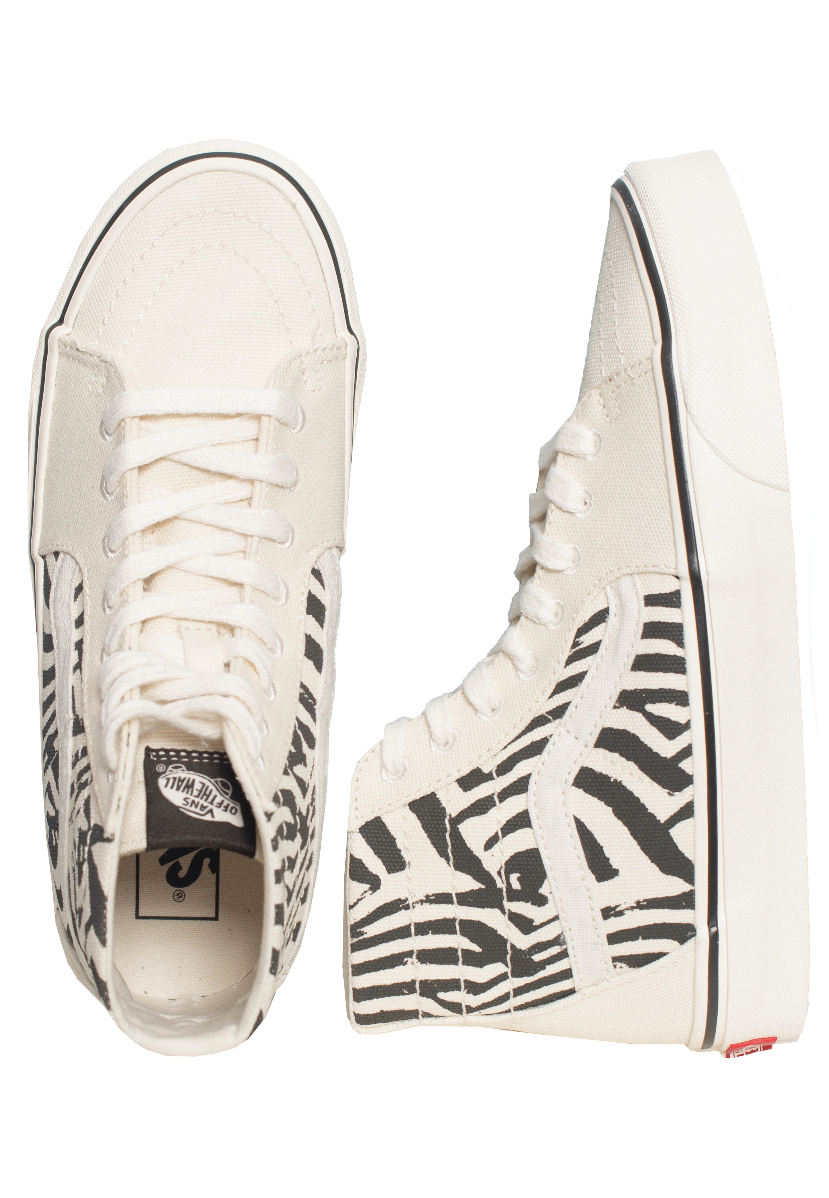 Vans - Sk8 Hi Tapered Zebra - Girl Shoes | Women-Image