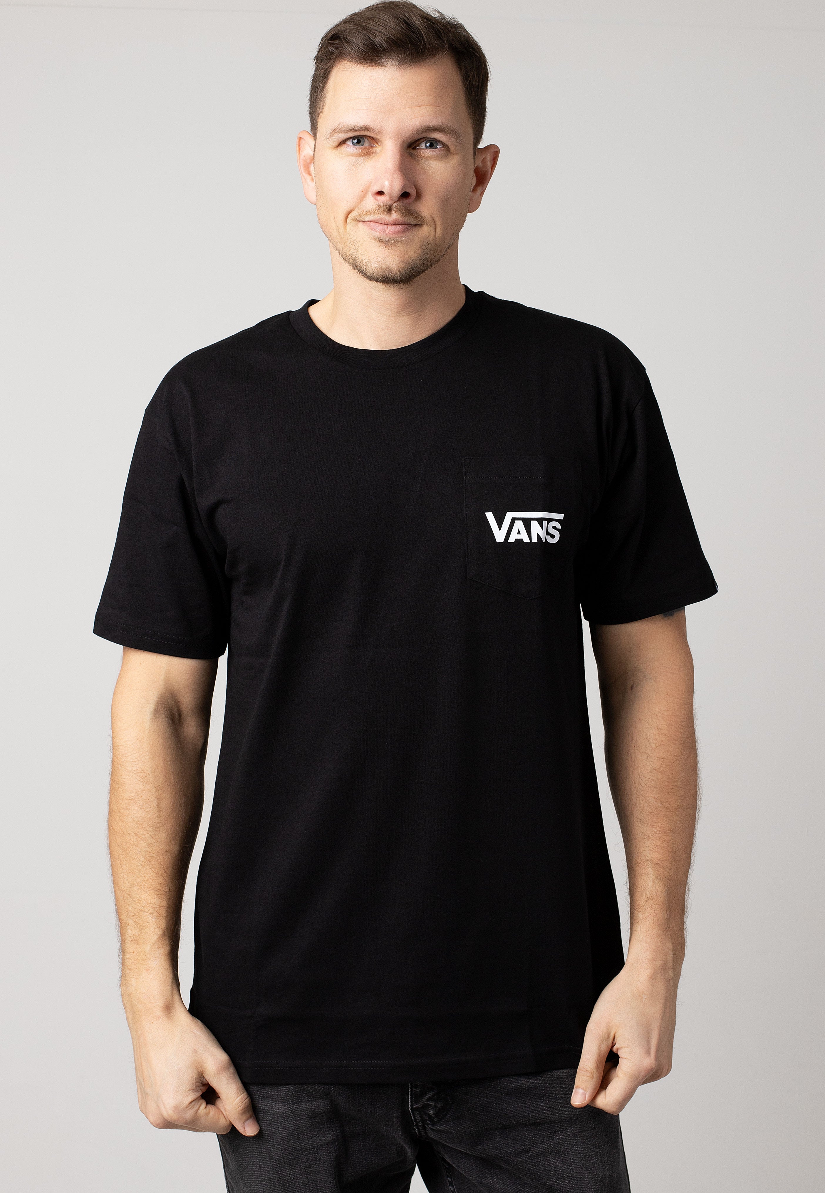 Vans - Style 76 Back Black/White - T-Shirt | Men-Image