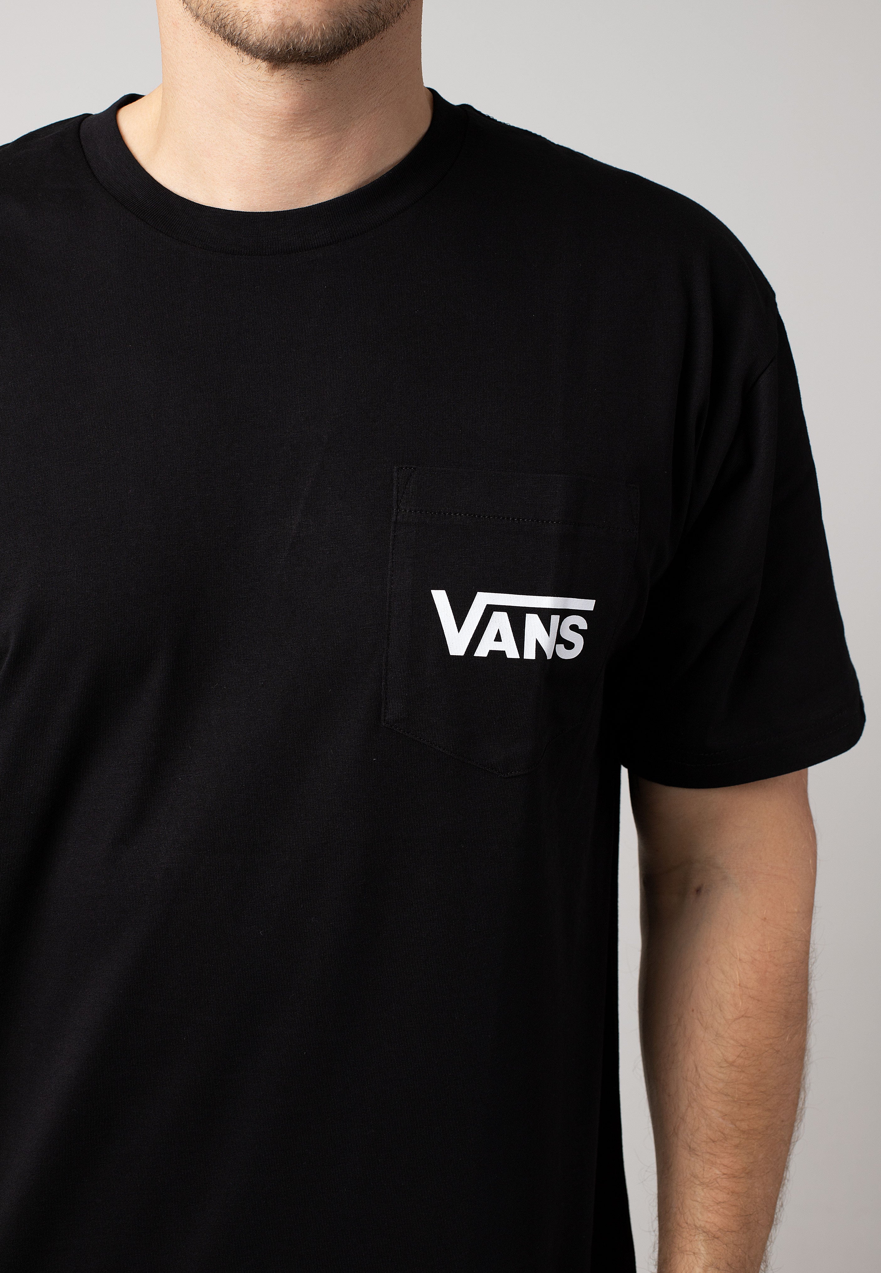 Vans - Style 76 Back Black/White - T-Shirt | Men-Image