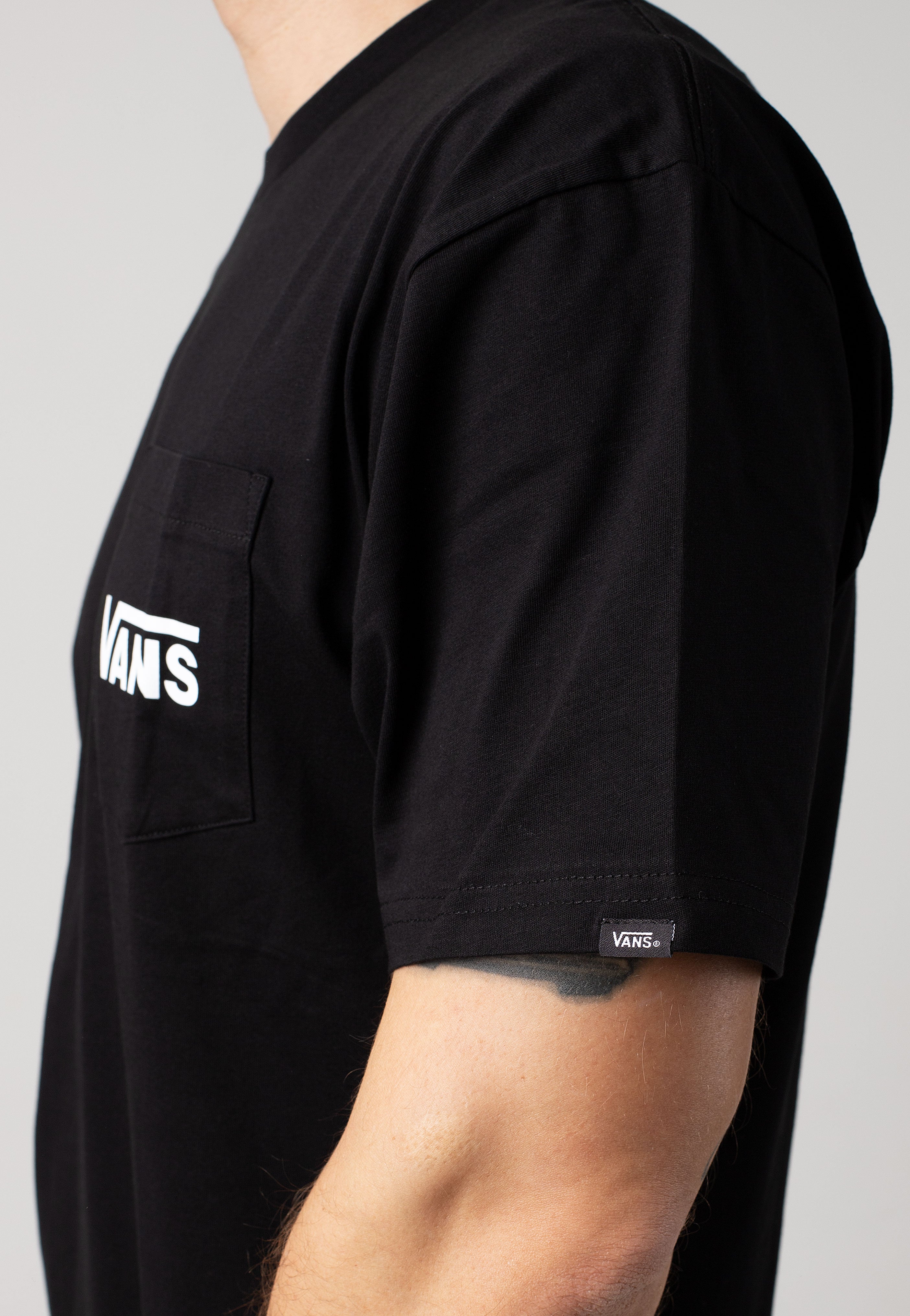 Vans - Style 76 Back Black/White - T-Shirt | Men-Image