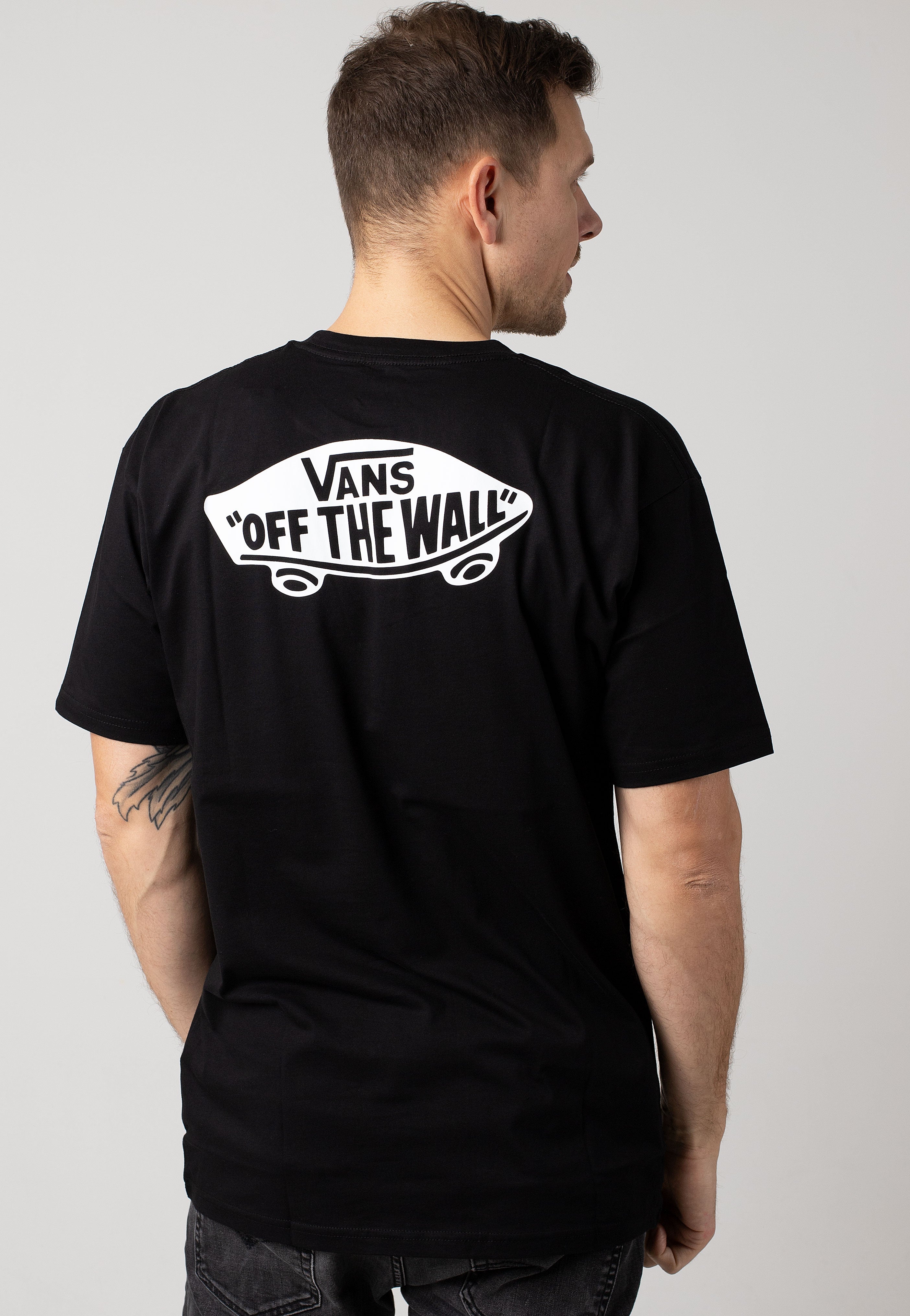 Vans - Style 76 Back Black/White - T-Shirt | Men-Image