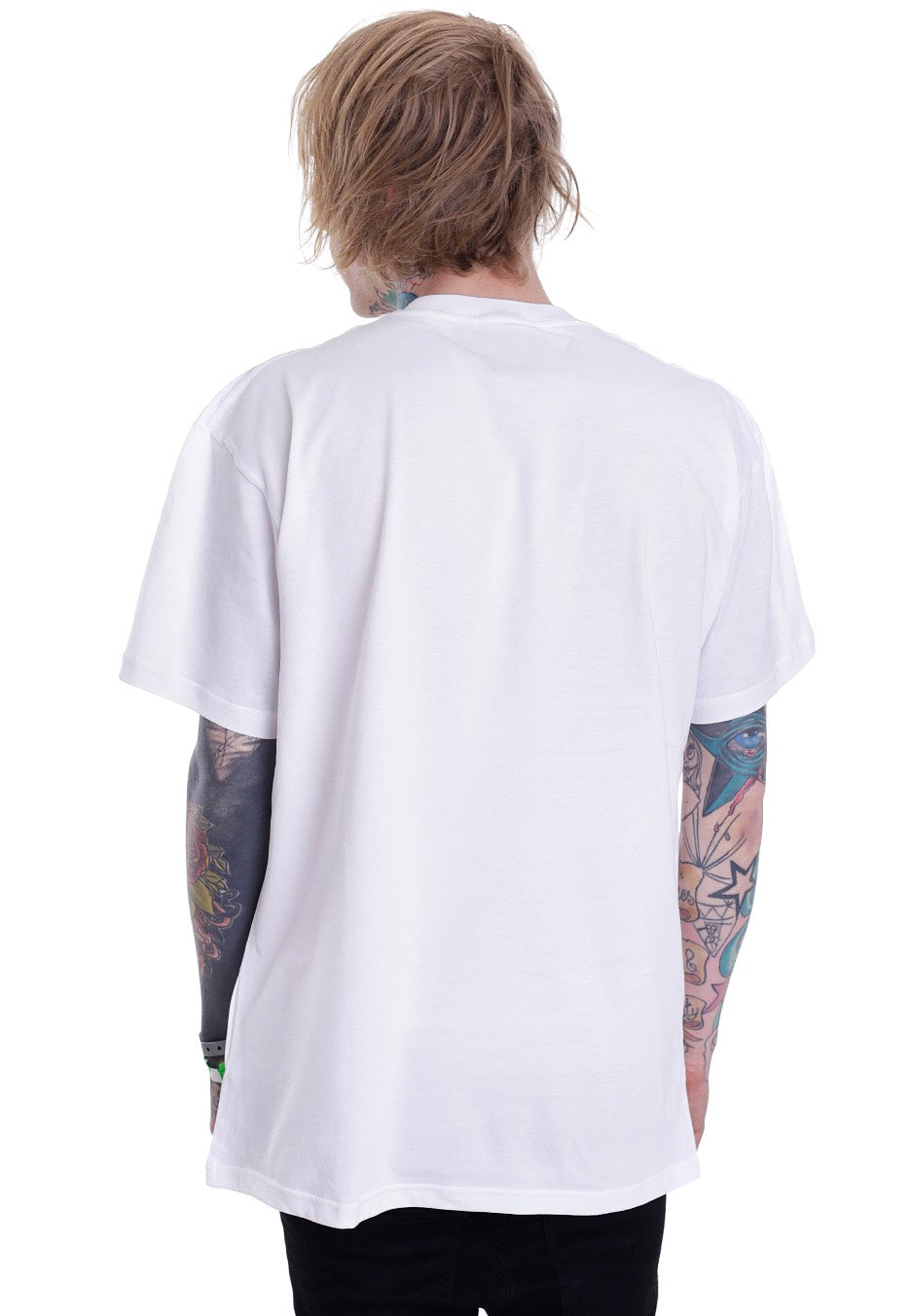 Vans - Vans Classic White/Black - T-Shirt | Men-Image