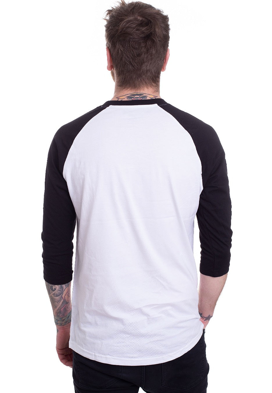 Vans - Vans Classic Raglan White/Black - Longsleeve | Men-Image