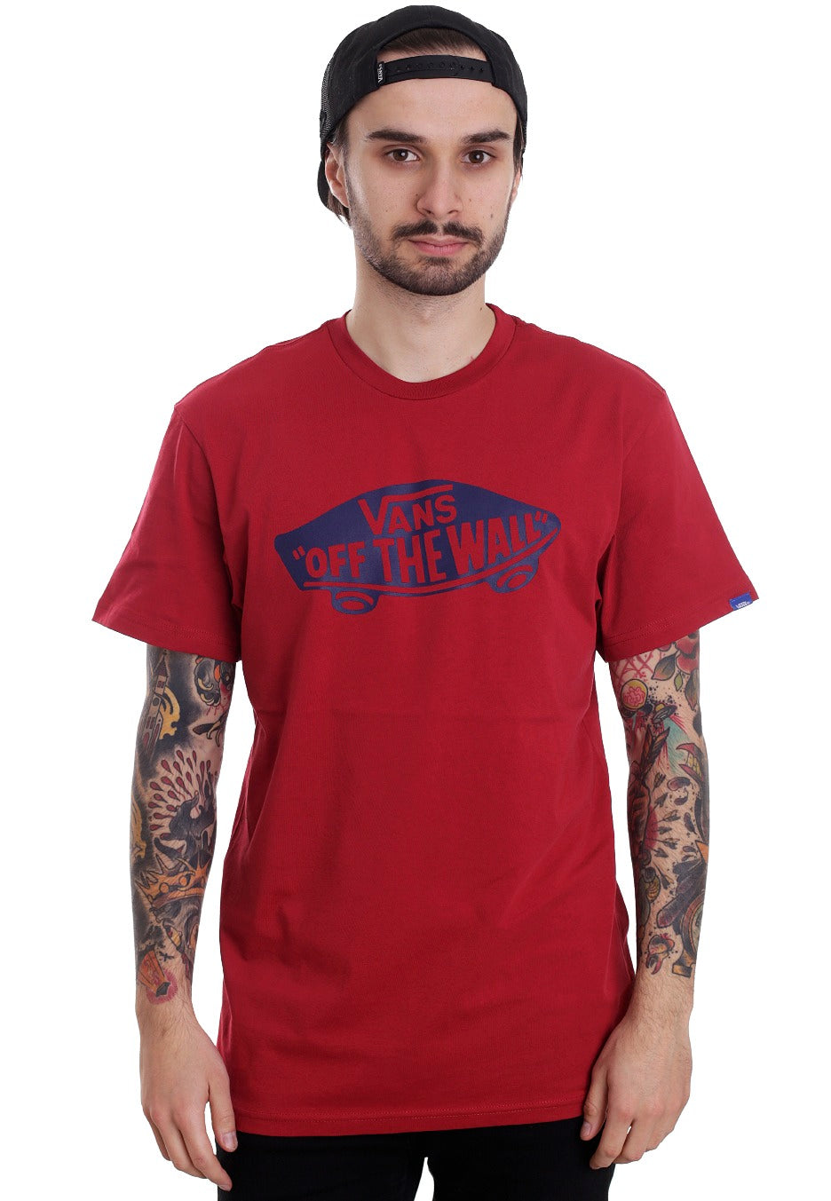 Vans - Vans OTW Cardinal/Dress Blues - T-Shirt | Men-Image