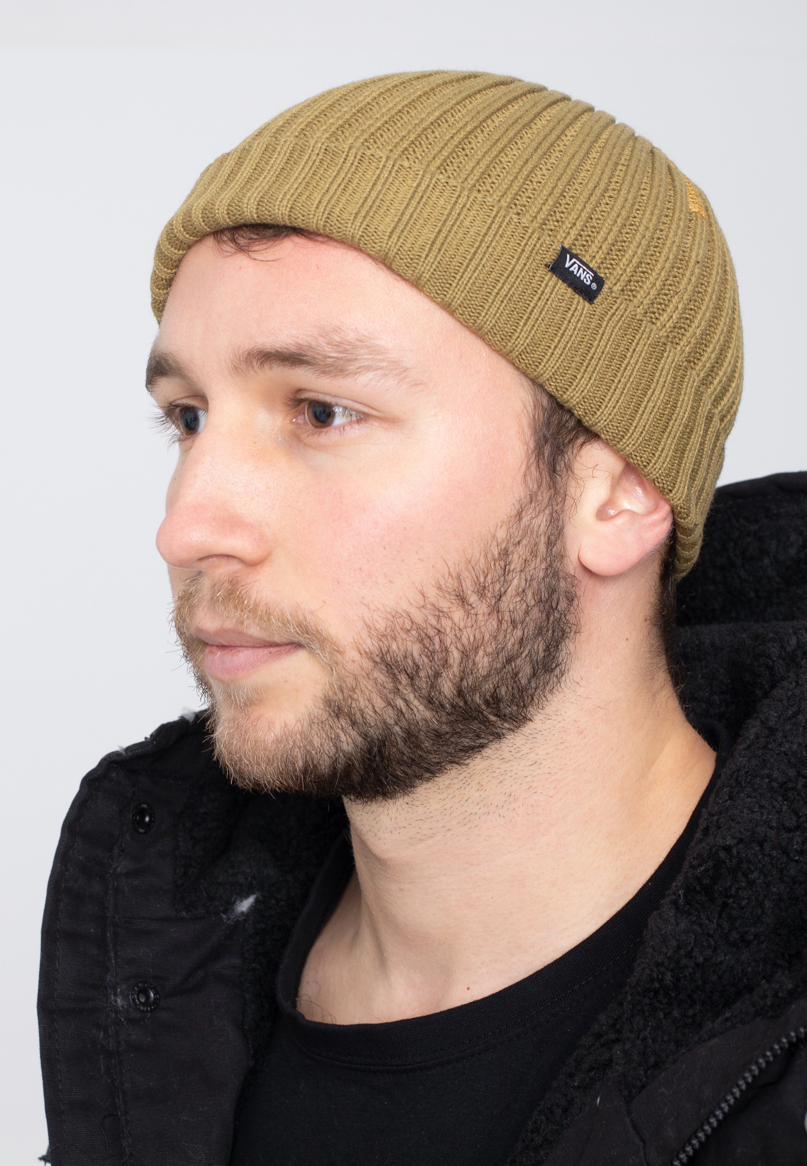 Vans - World Code Short Cuff Nutria - Beanie | Neutral-Image