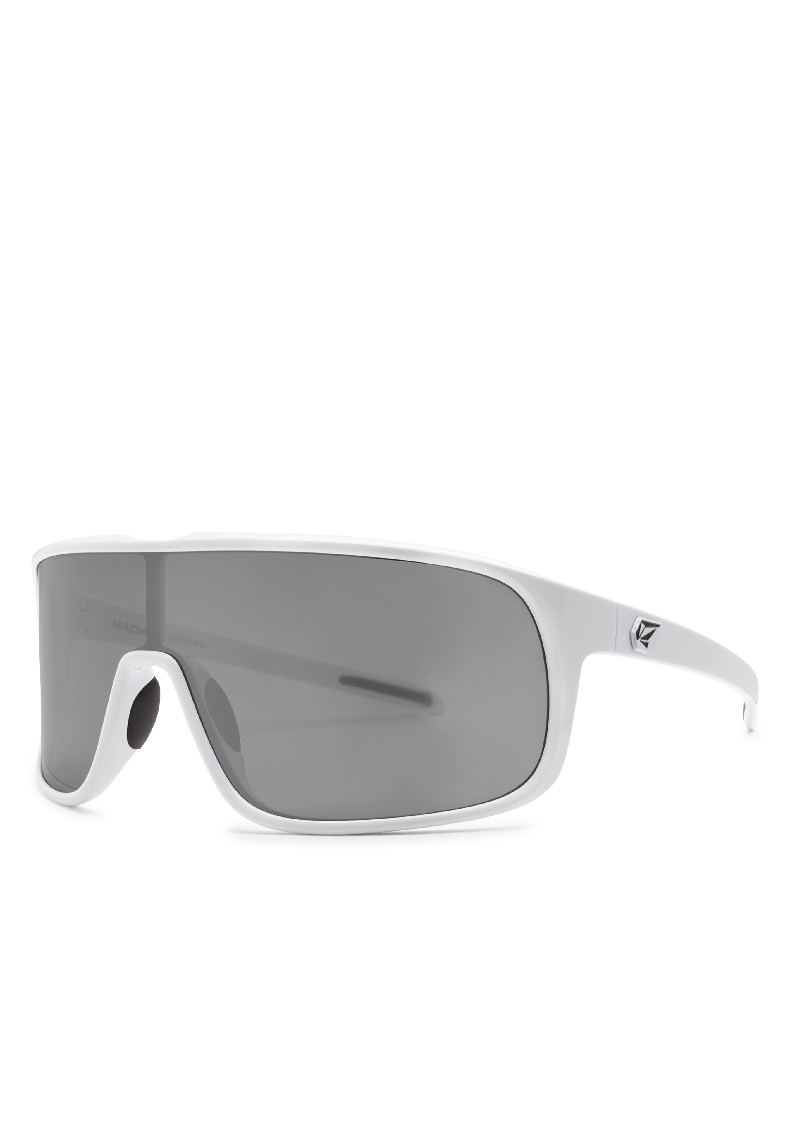 Volcom - Macho Gloss White/Silver Mirror Gloss White - Sunglasses | Neutral-Image