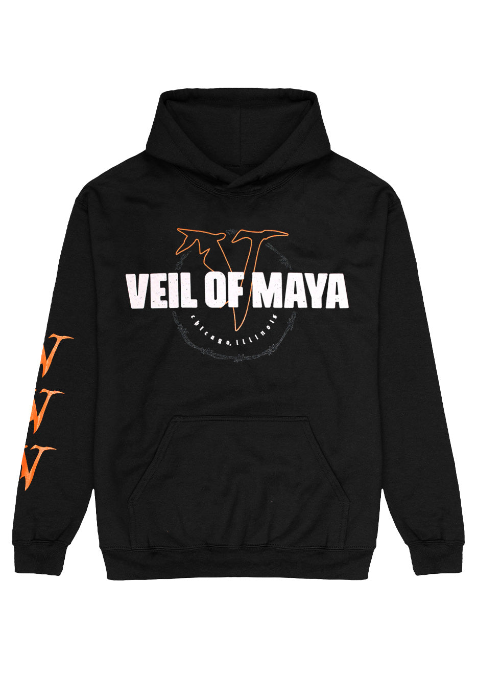 Veil Of Maya - Barbwire - Hoodie | Neutral-Image