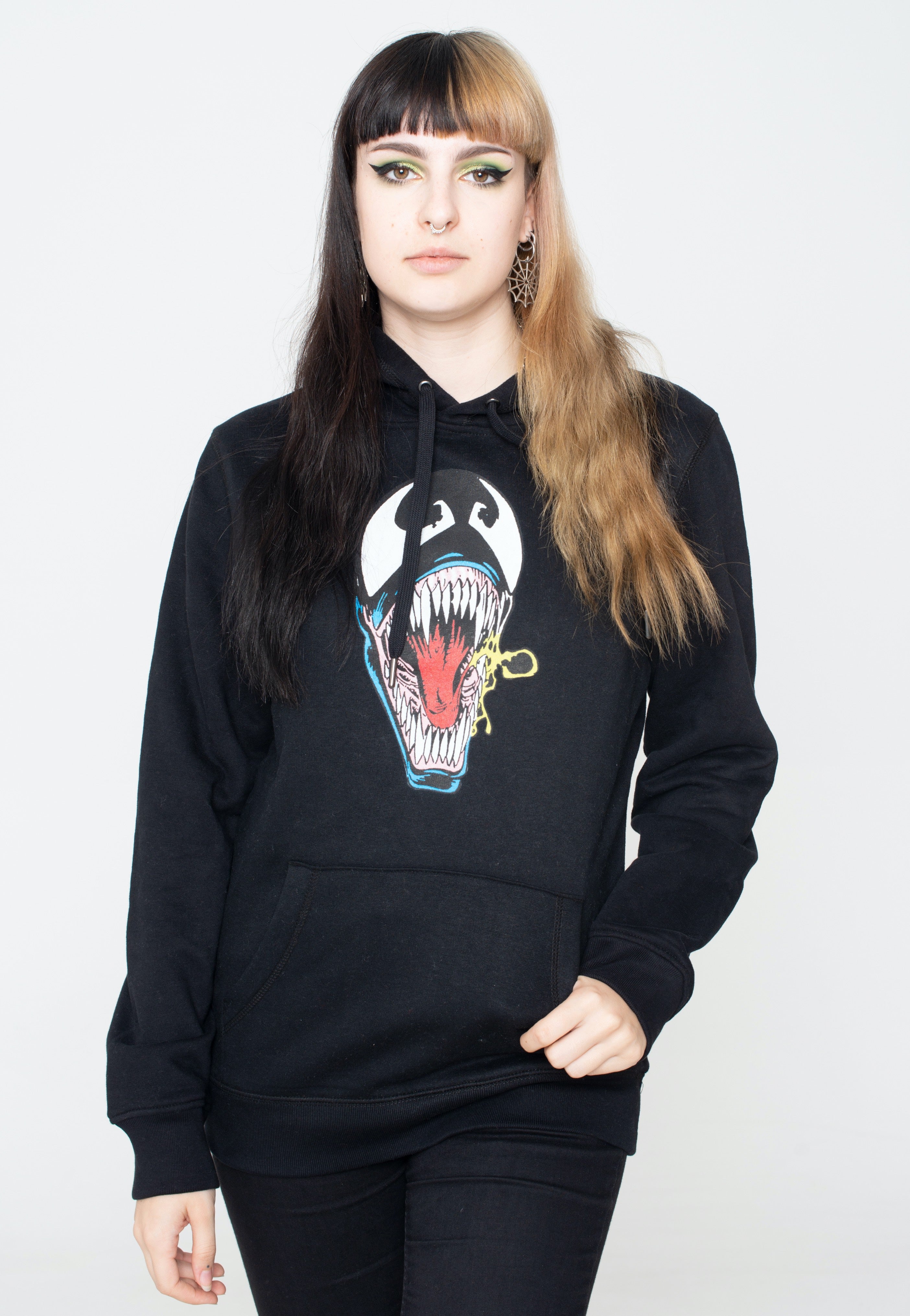 Venom - Retro Face - Hoodie | Women-Image