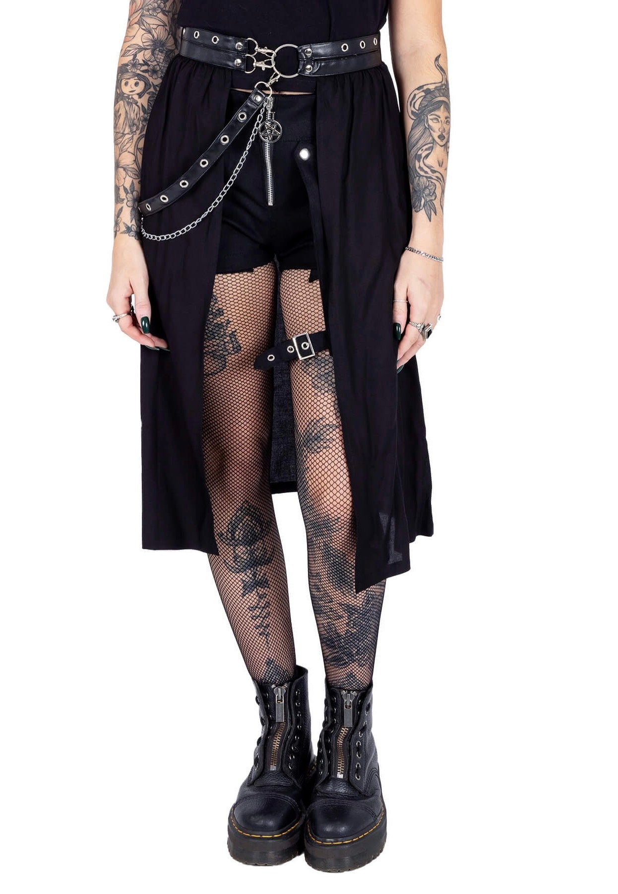 Chemical Black - Vera Black - Skirt | Women-Image