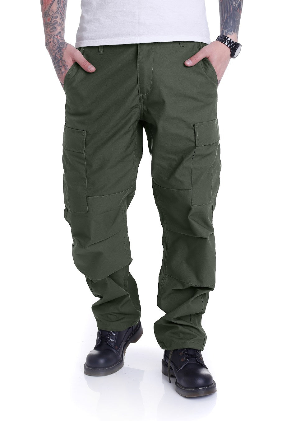 Vintage Industries - BDU Cargo Olive - Pants | Men-Image