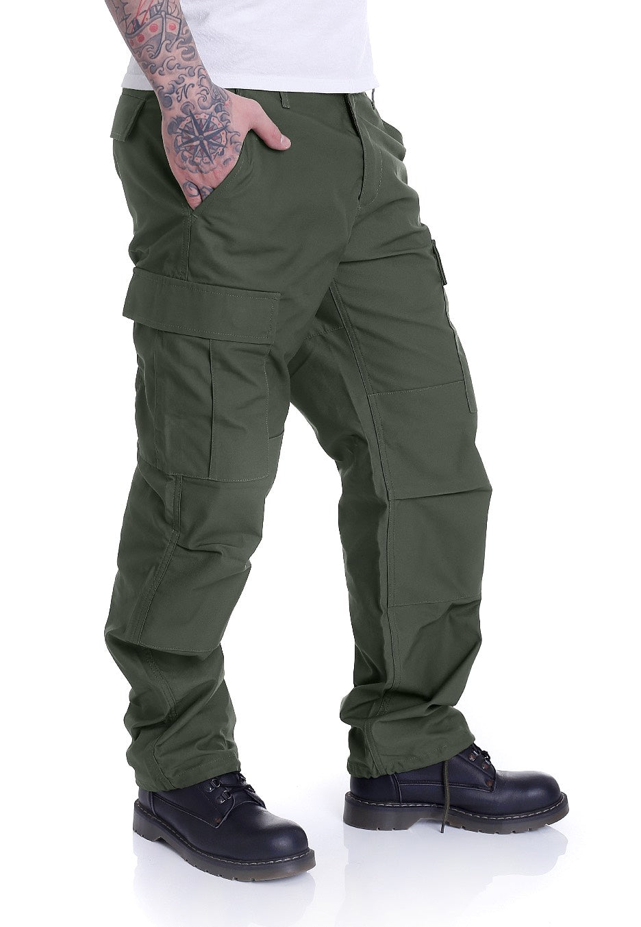 Vintage Industries - BDU Cargo Olive - Pants | Men-Image