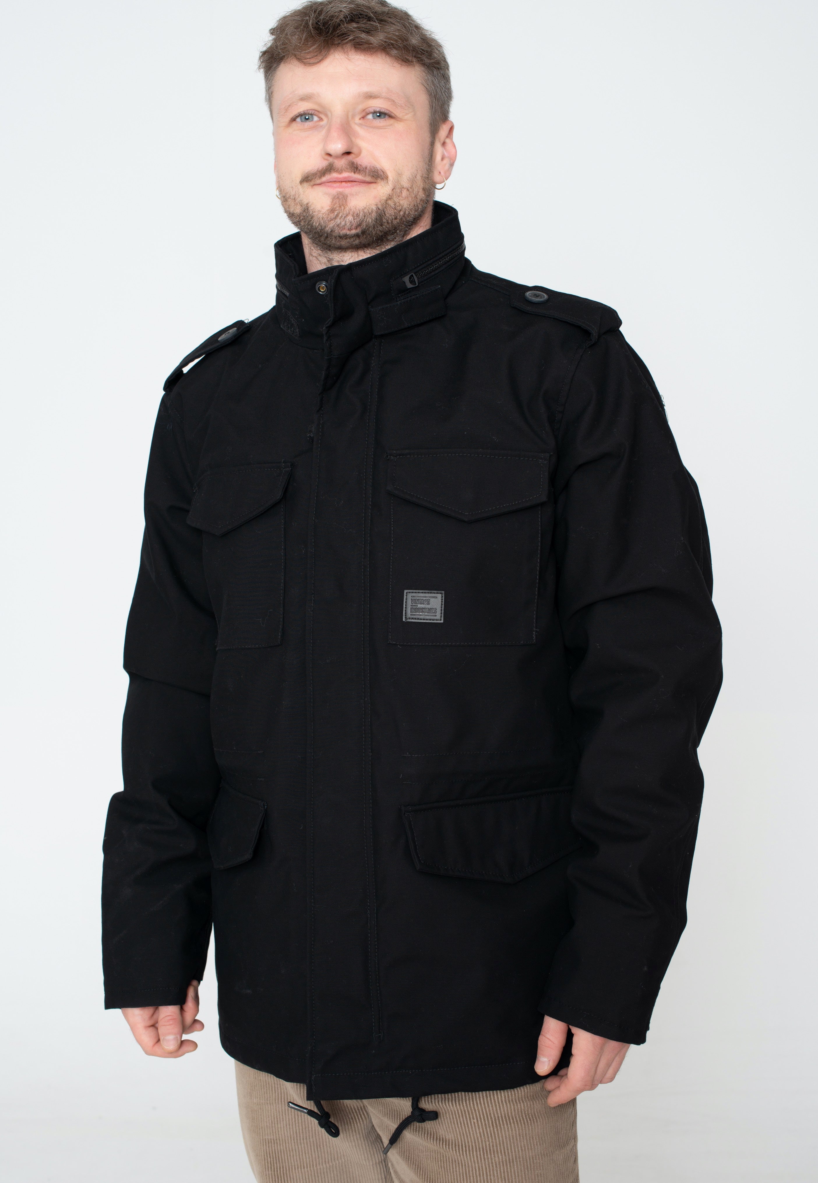 Vintage Industries - Brent Black - Jacket | Men-Image