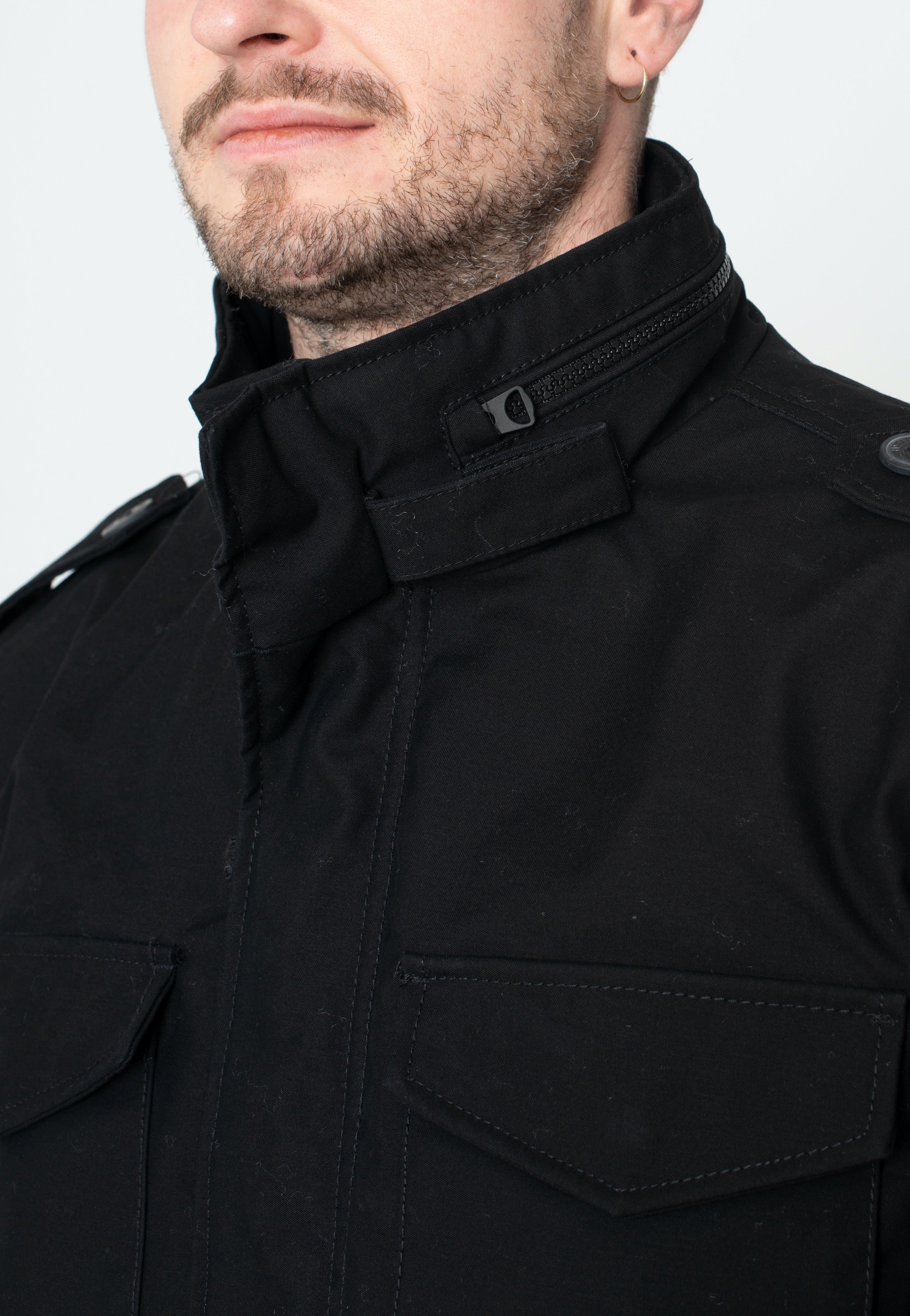 Vintage Industries - Brent Black - Jacket | Men-Image