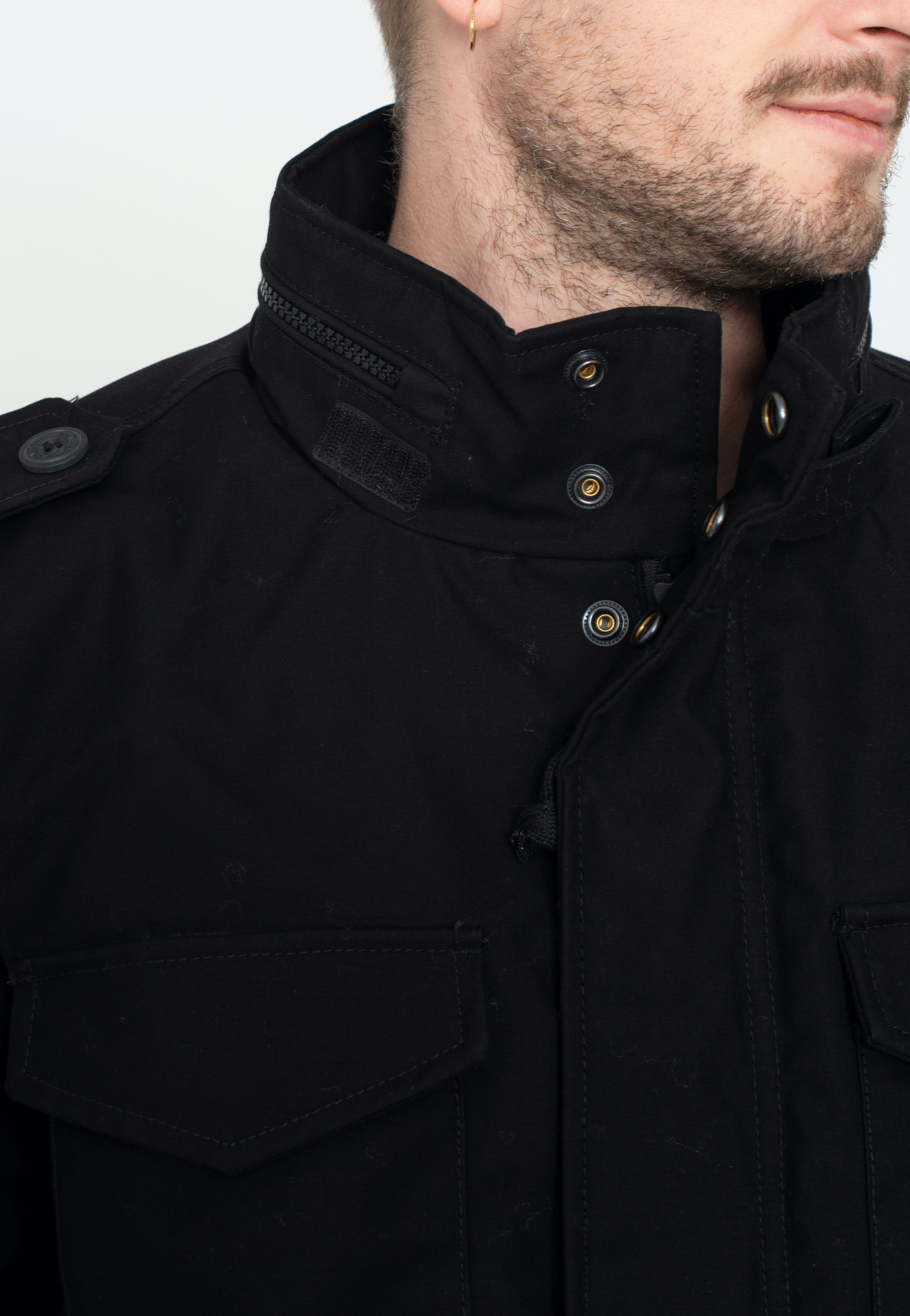 Vintage Industries - Brent Black - Jacket | Men-Image