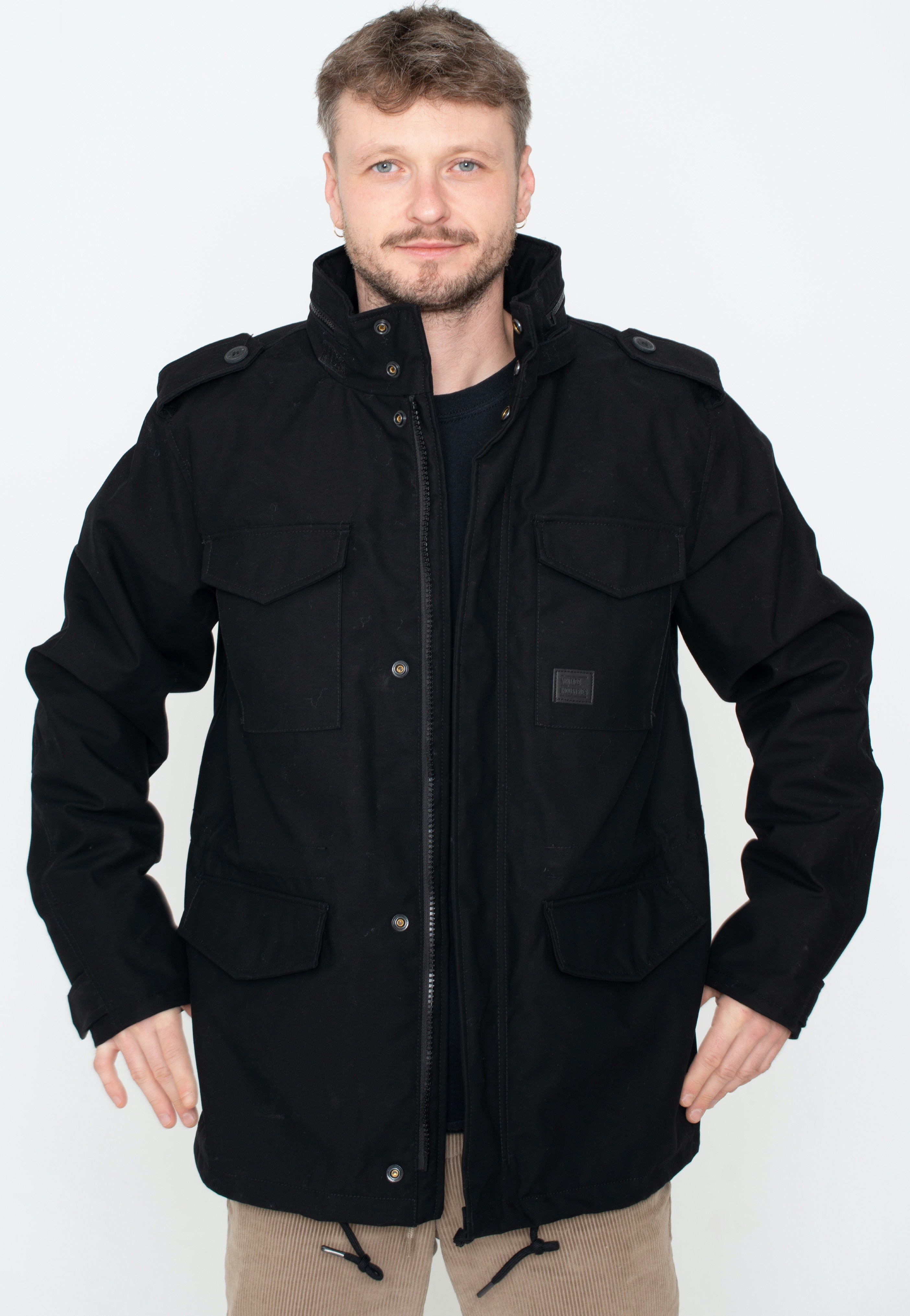 Vintage Industries - Brent Black - Jacket | Men-Image