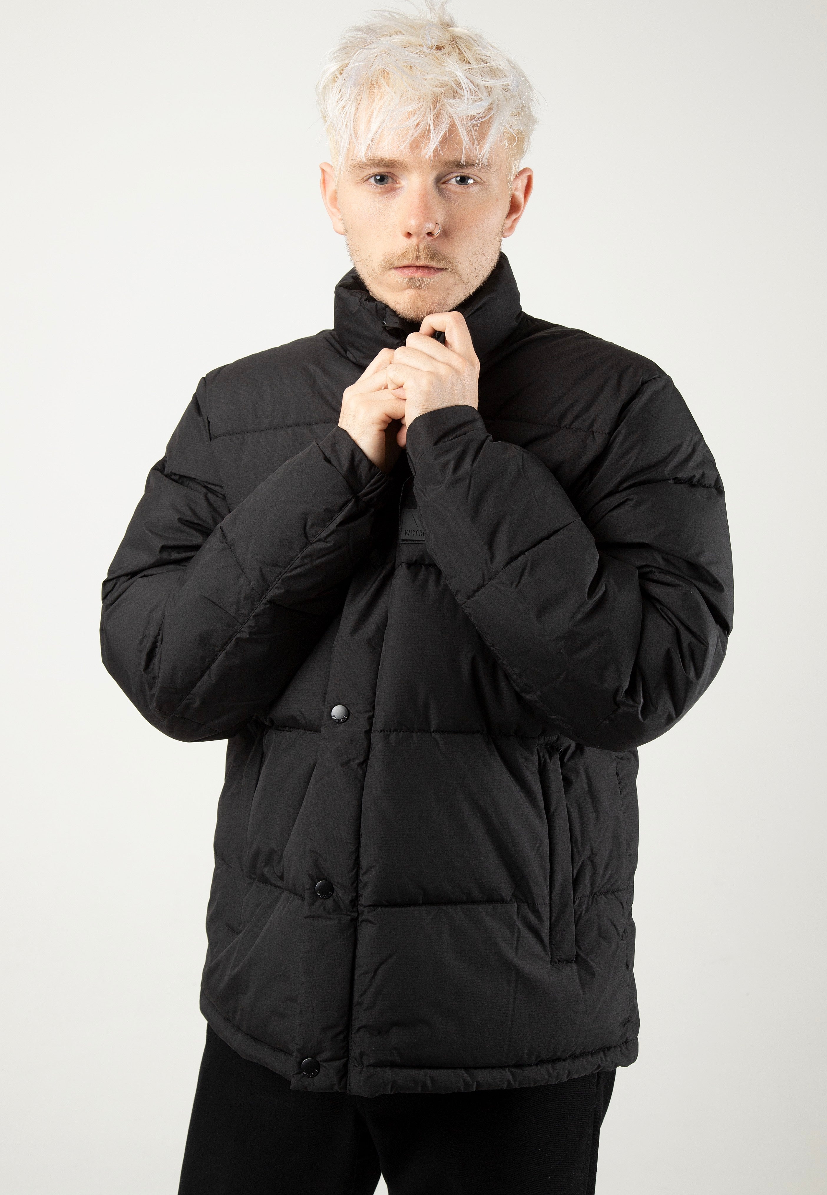 Vintage Industries - Cas Black - Jacket | Men-Image