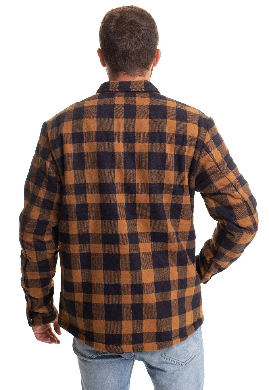 Vintage Industries - Craft Heavyweight Sherpa Yellow Check - Jacket | Men-Image