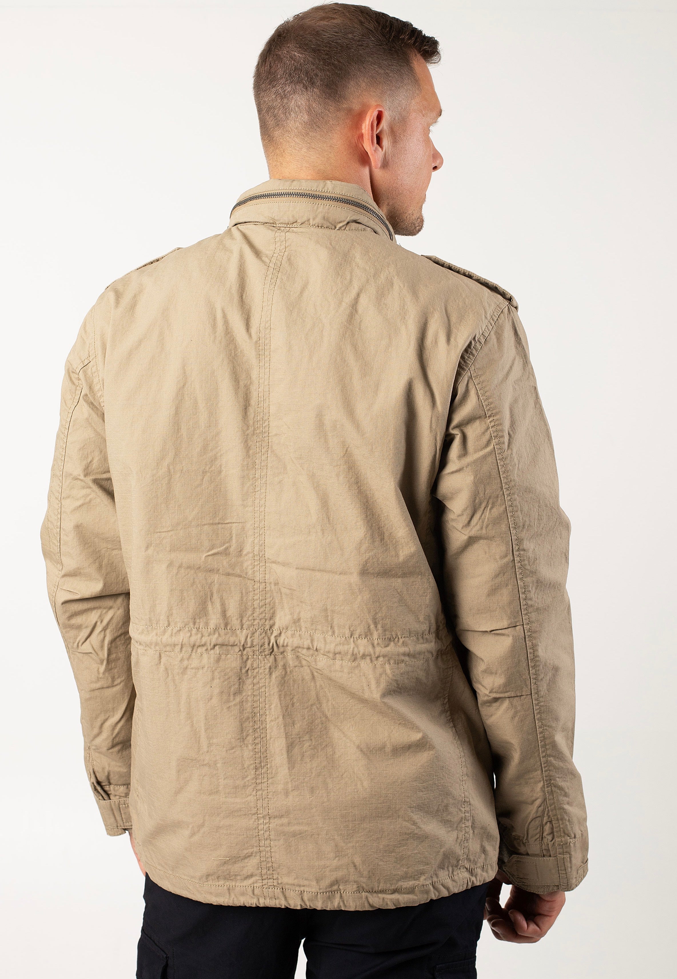 Vintage Industries - Cranford Dark Khaki - Jacket | Men-Image