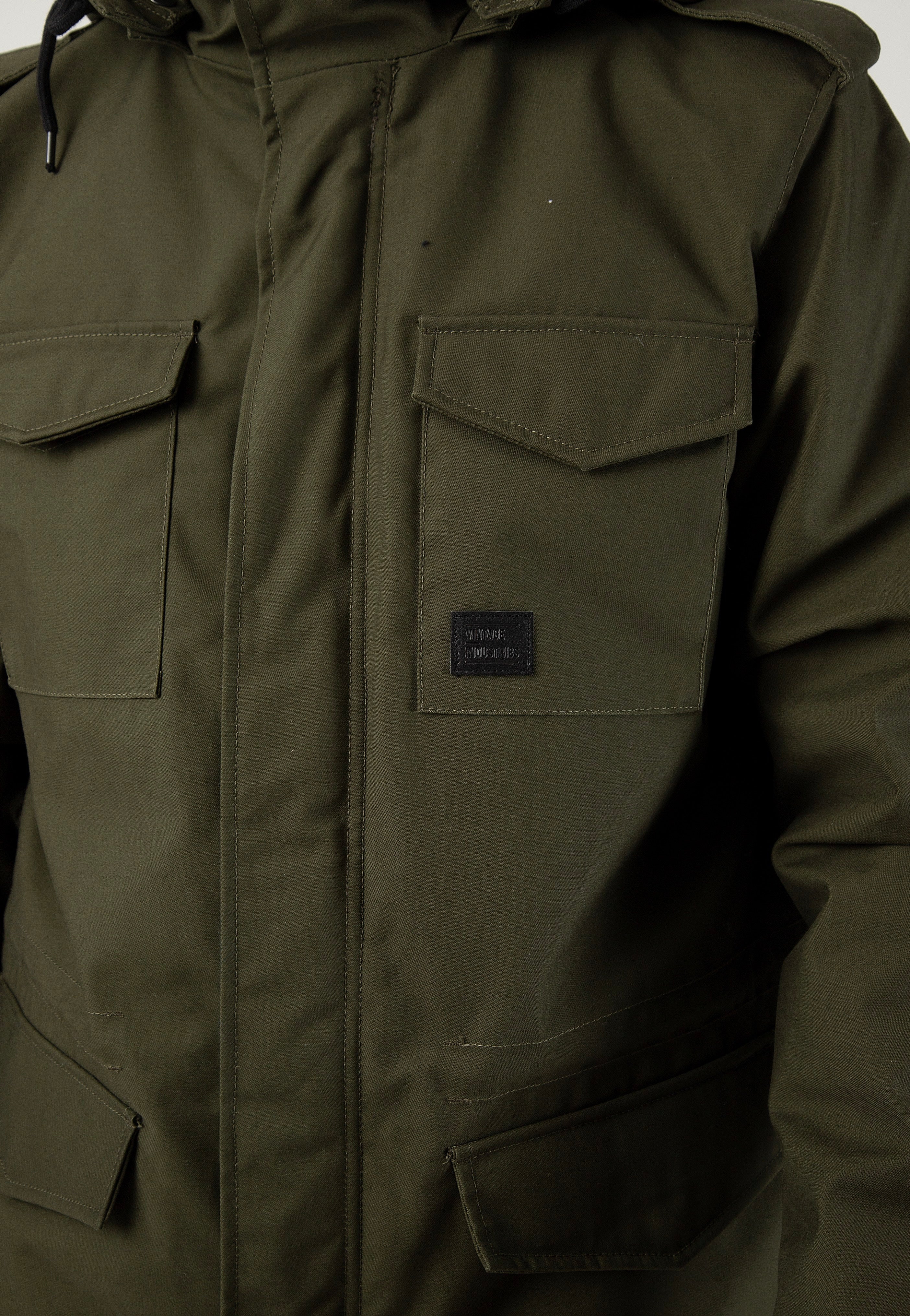 Vintage Industries - Darren Dark Olive - Jacket | Men-Image