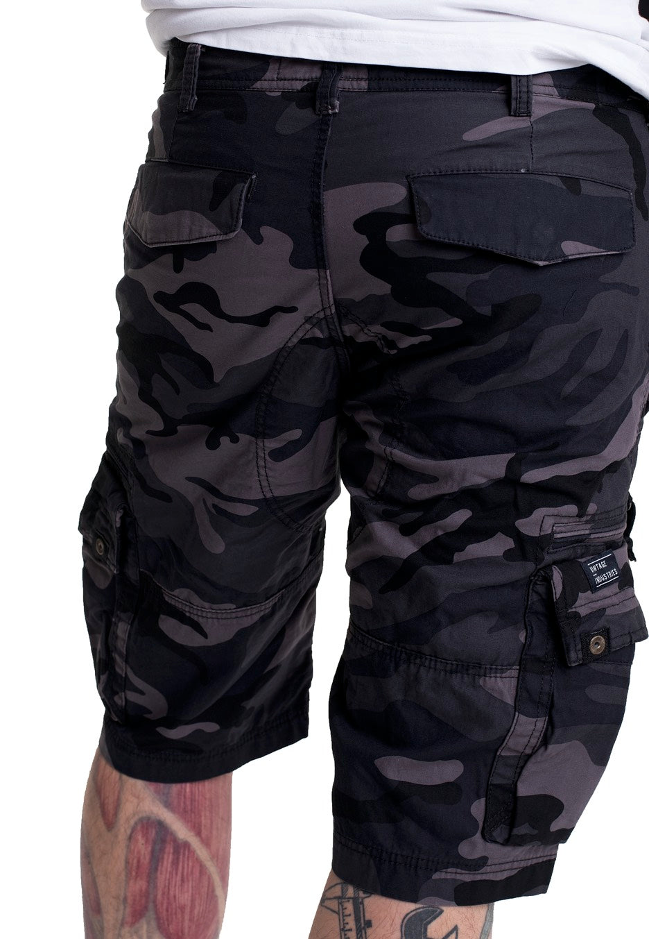 Vintage Industries - Gandor Dark Camo - Shorts | Men-Image