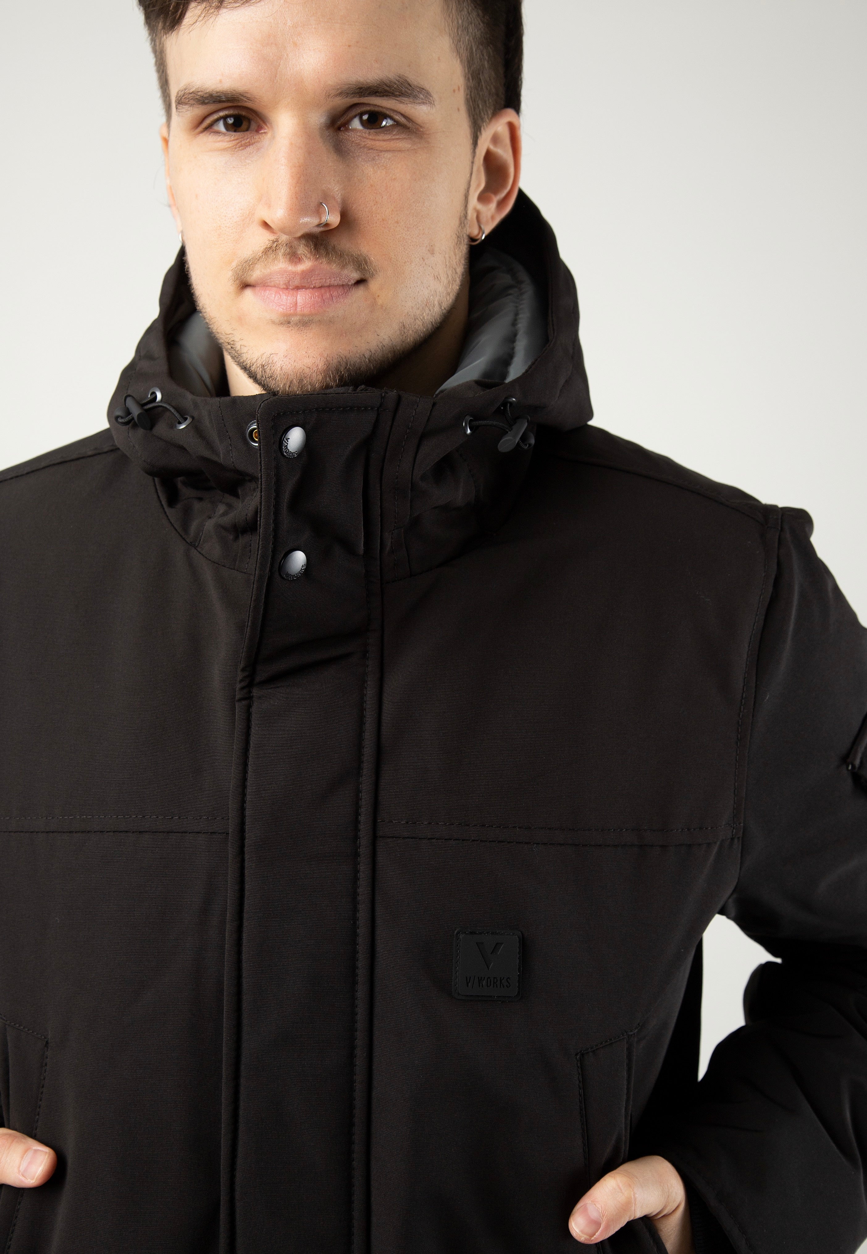 Vintage Industries - Gavyn Black - Jacket | Men-Image