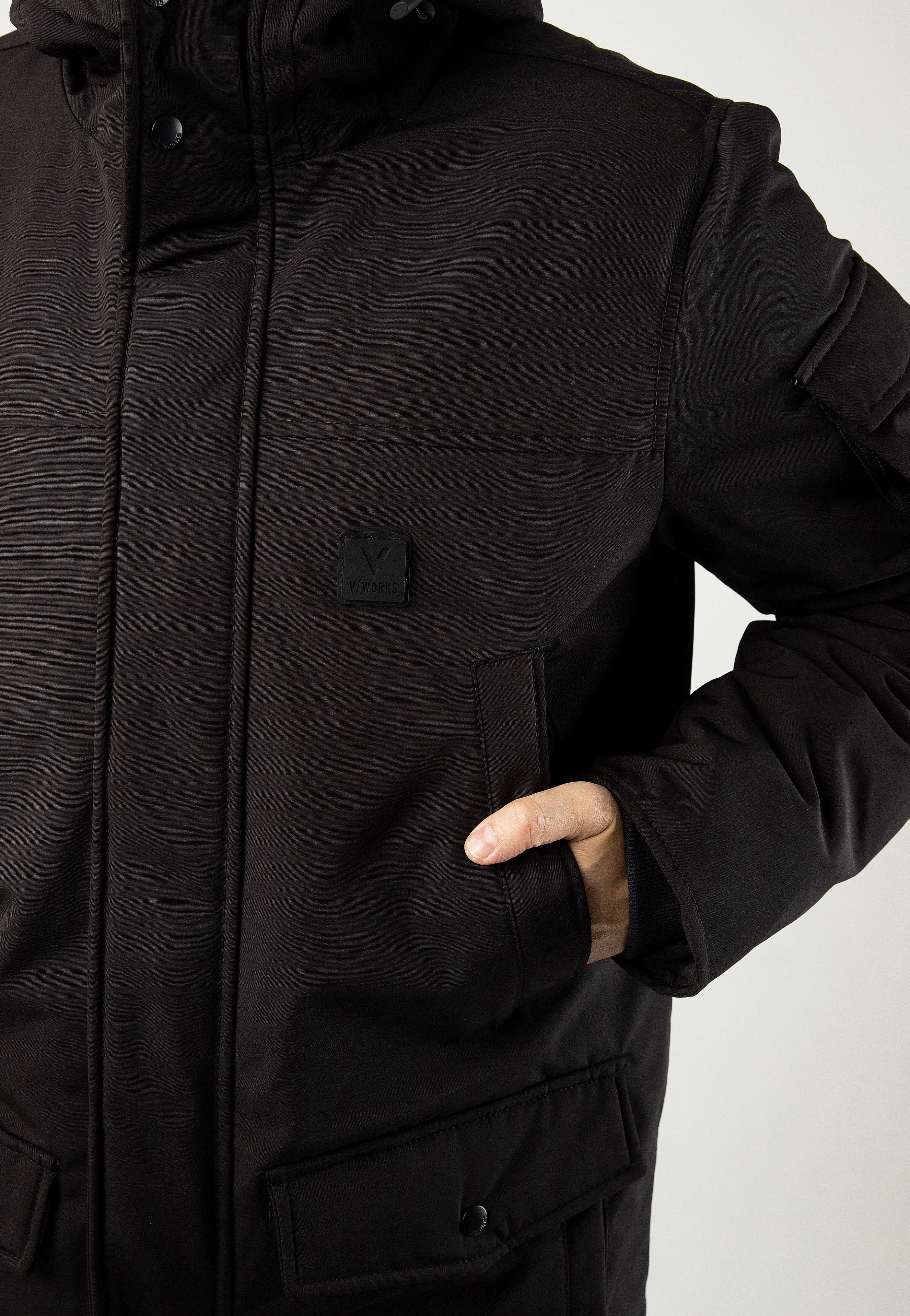 Vintage Industries - Gavyn Black - Jacket | Men-Image