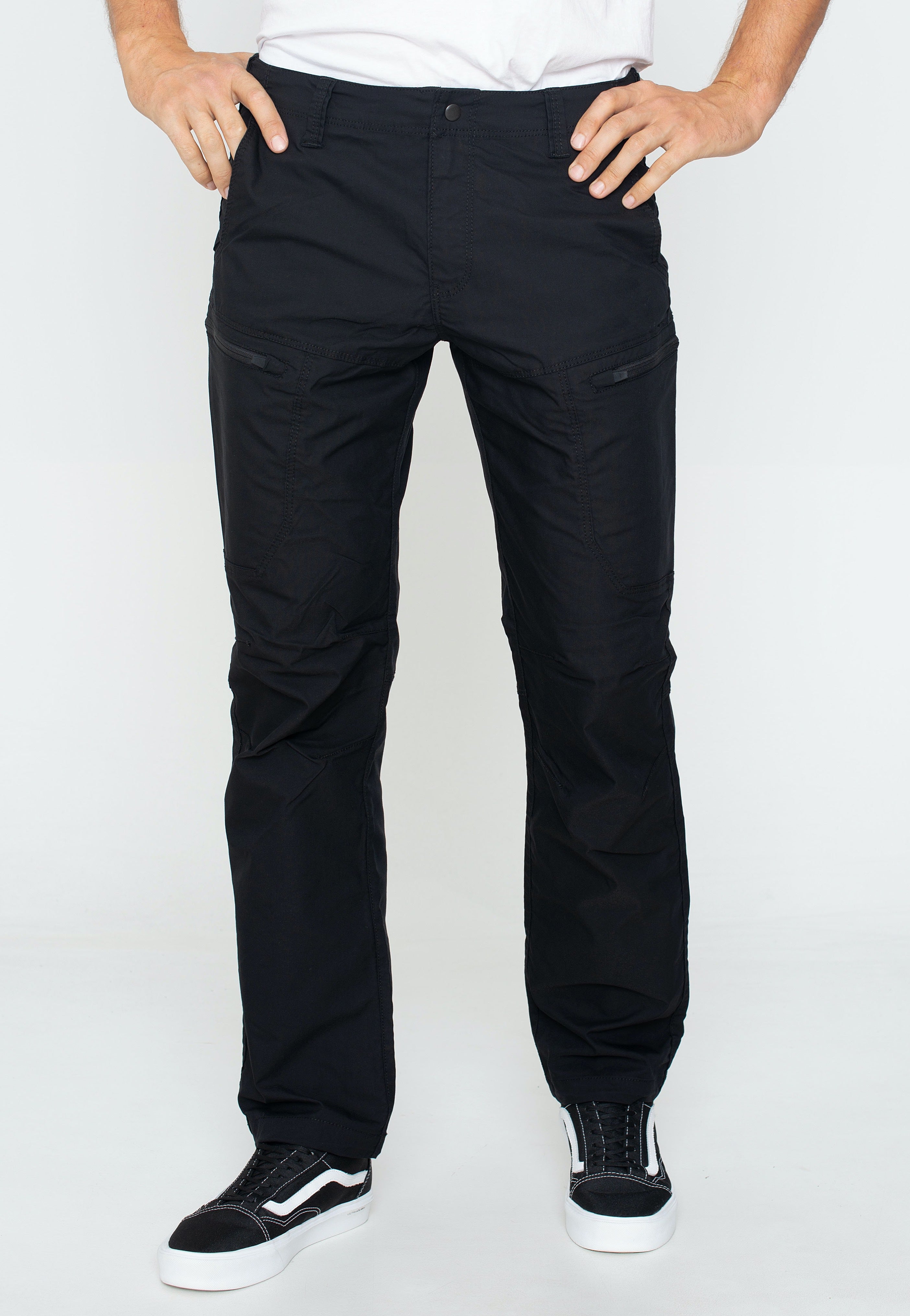 Vintage Industries - Kenny Technical Black - Pants | Men-Image