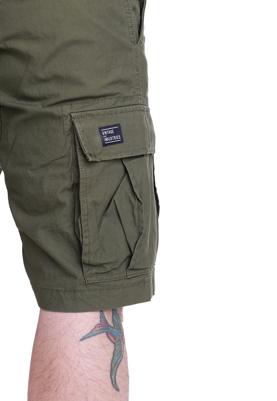 Vintage Industries - Kirby Olive - Shorts | Men-Image