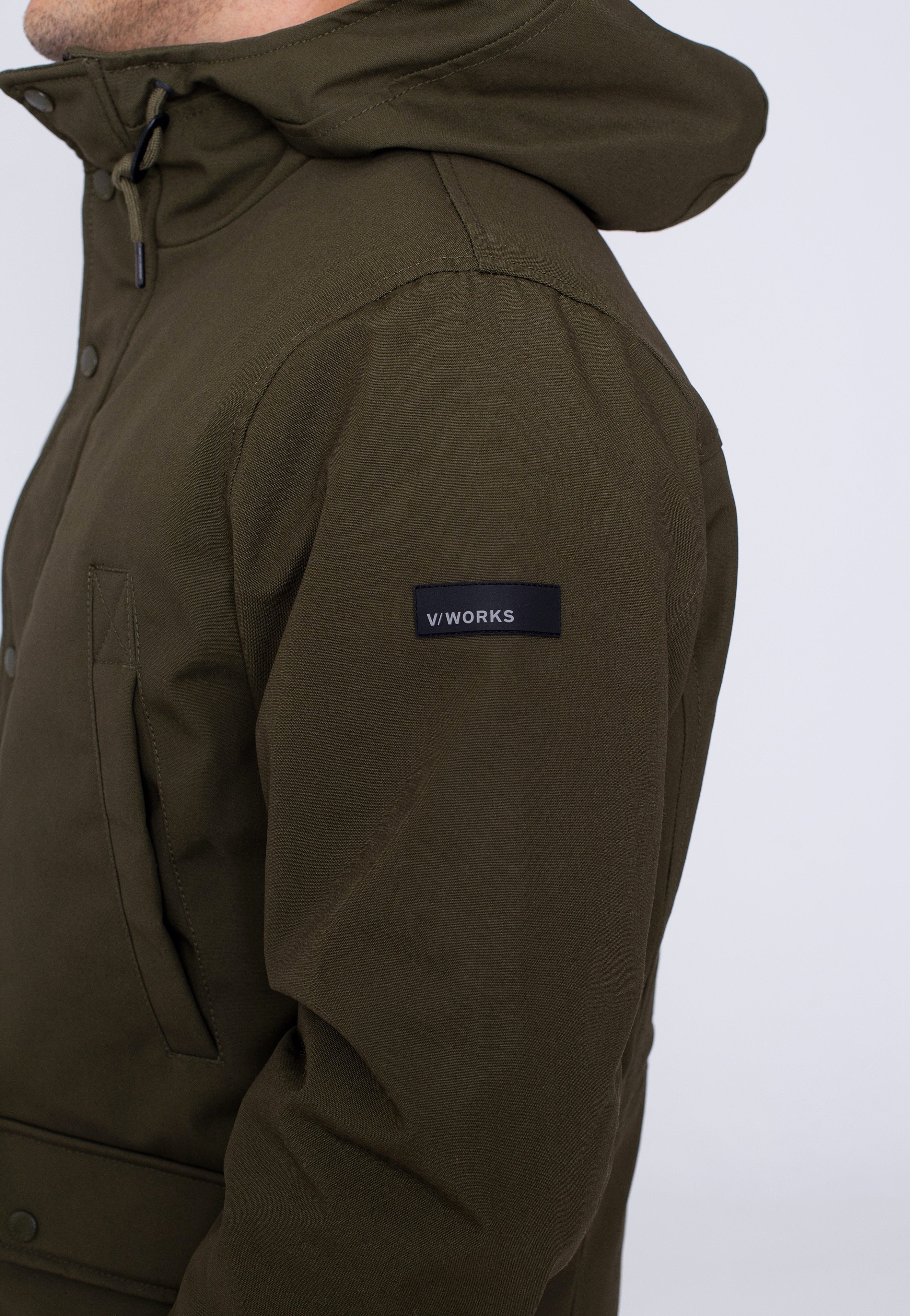 Vintage Industries - Ledger Olive - Jacket | Men-Image