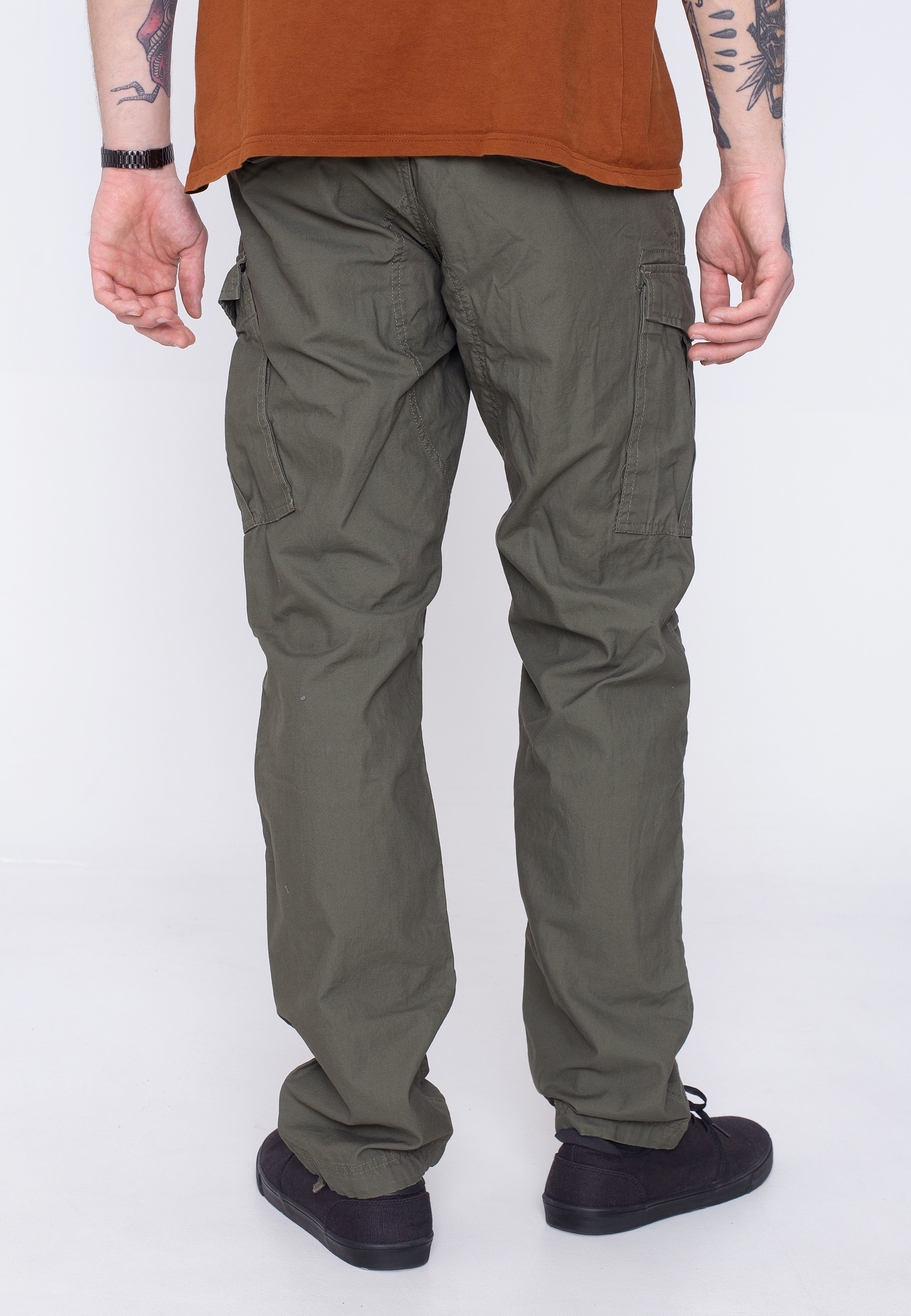 Vintage Industries - Lester Olive - Pants | Men-Image