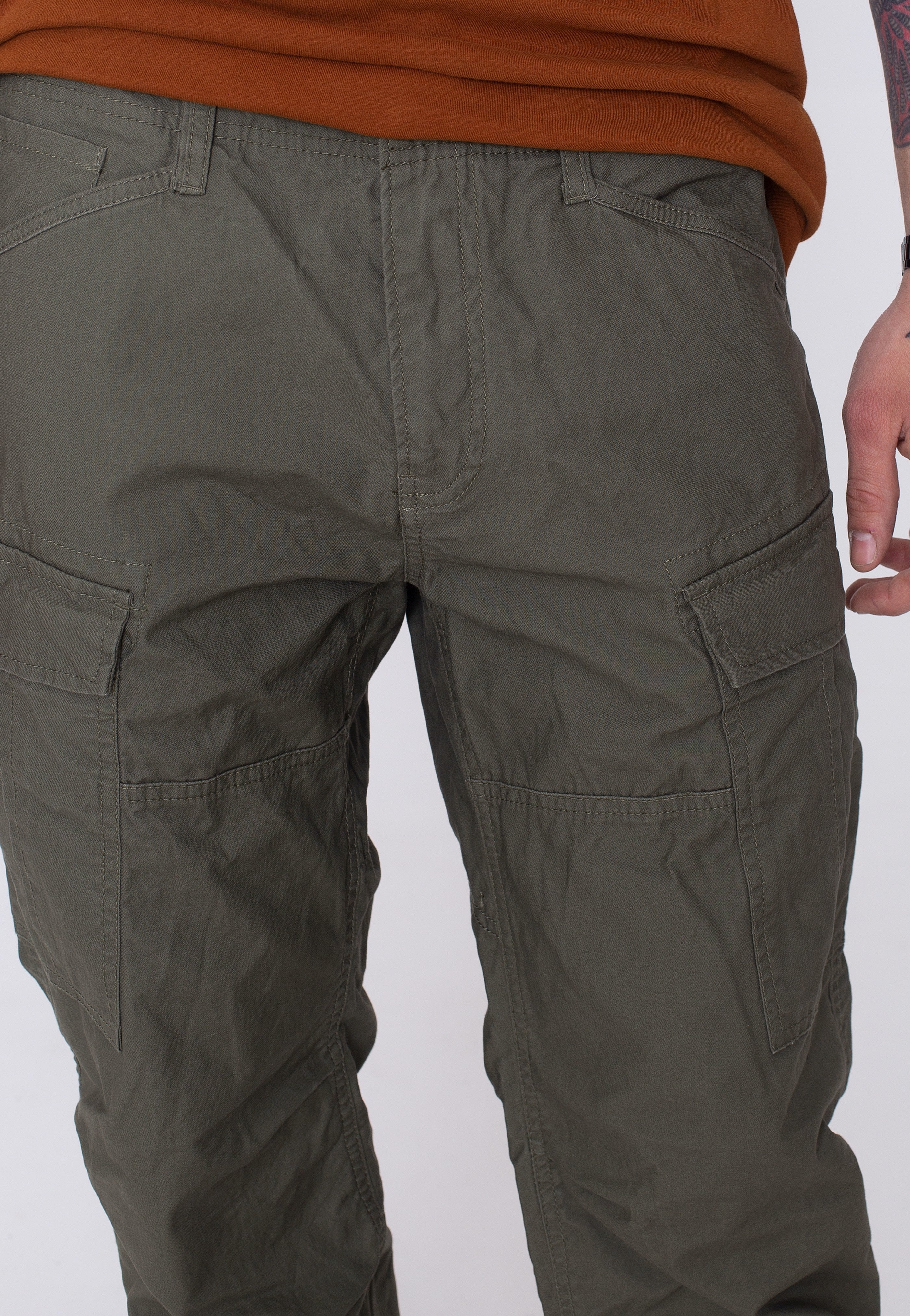 Vintage Industries - Lester Olive - Pants | Men-Image