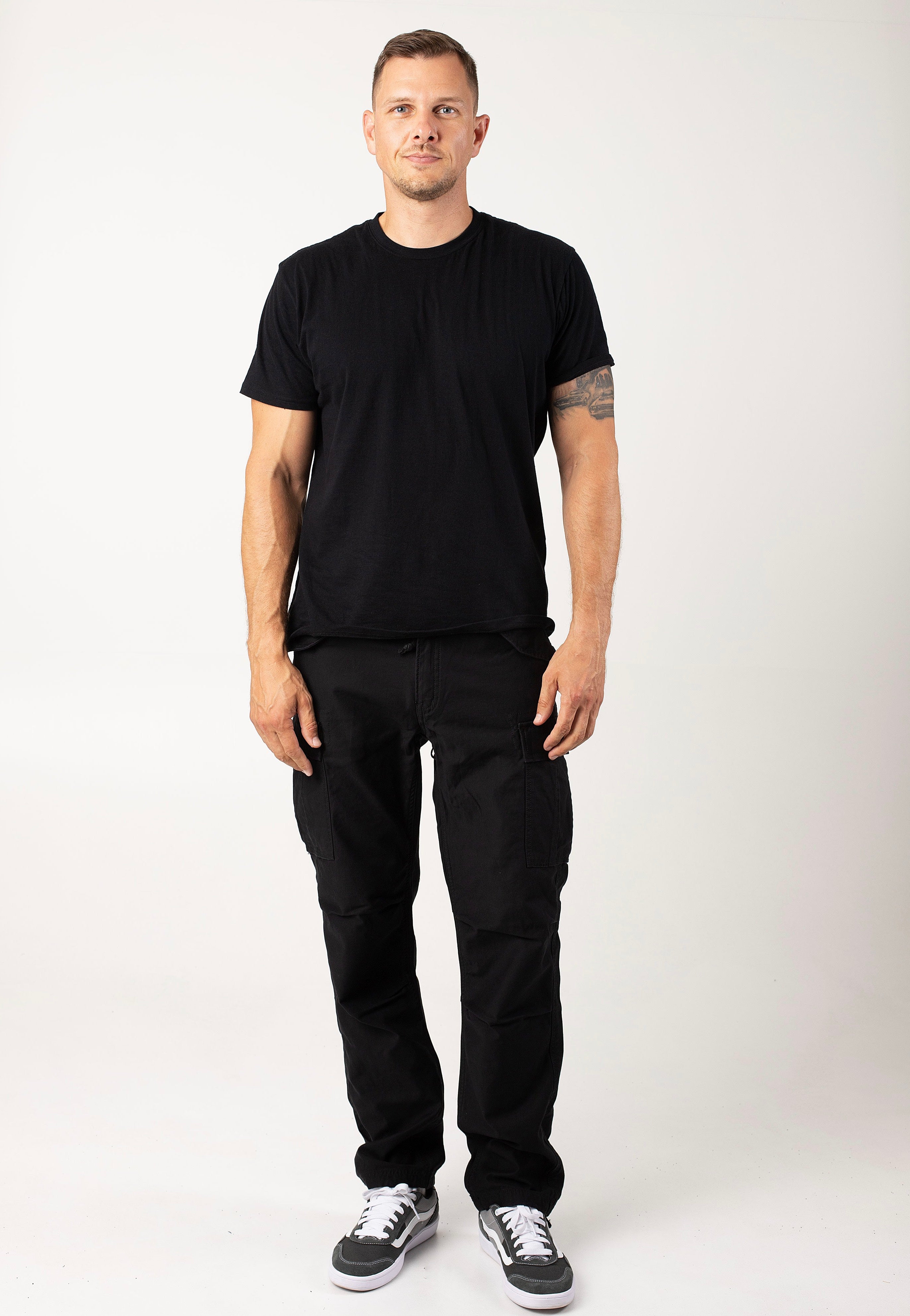 Vintage Industries - M65 Heavy Satin Black - Pants | Men-Image