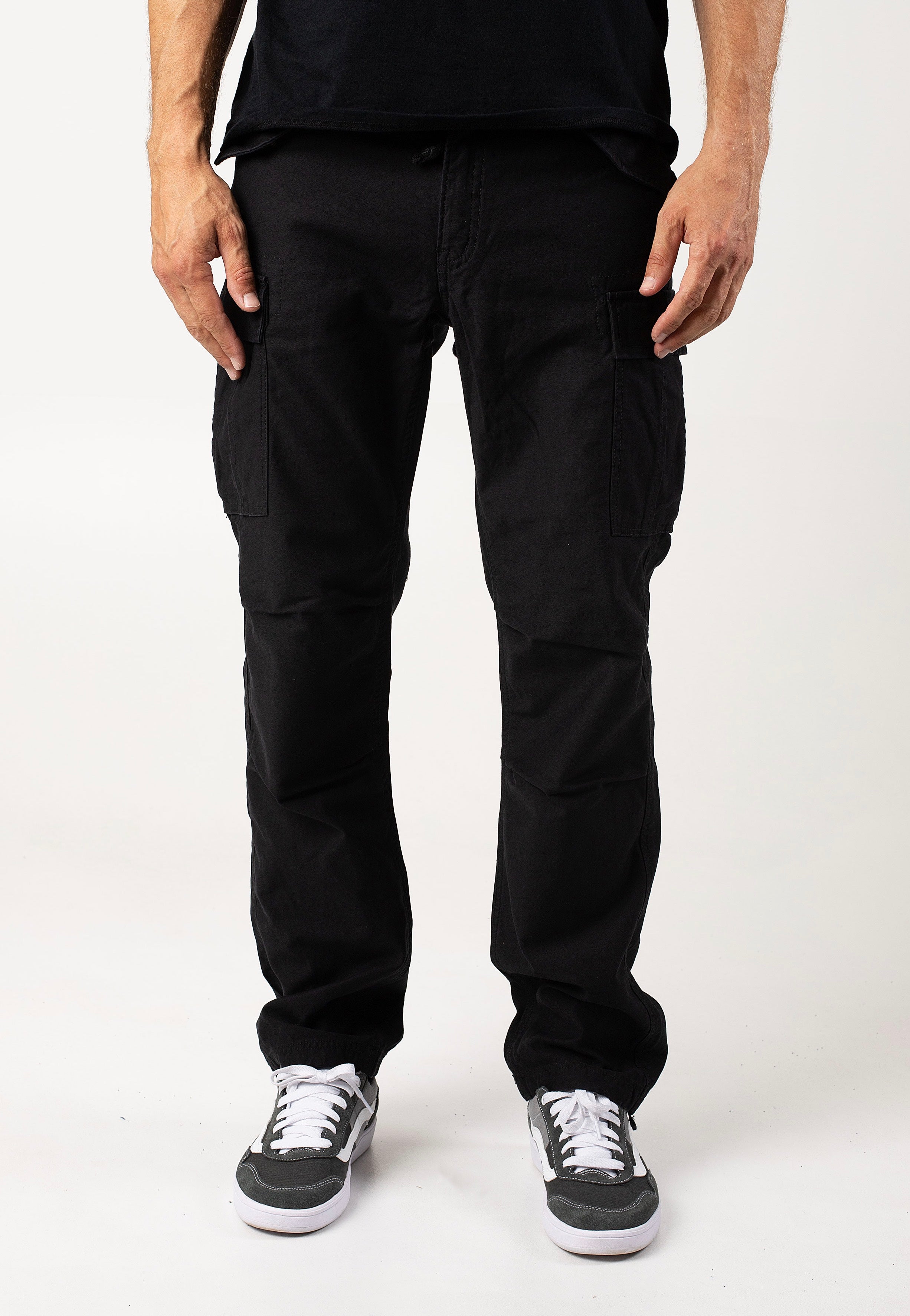 Vintage Industries - M65 Heavy Satin Black - Pants | Men-Image