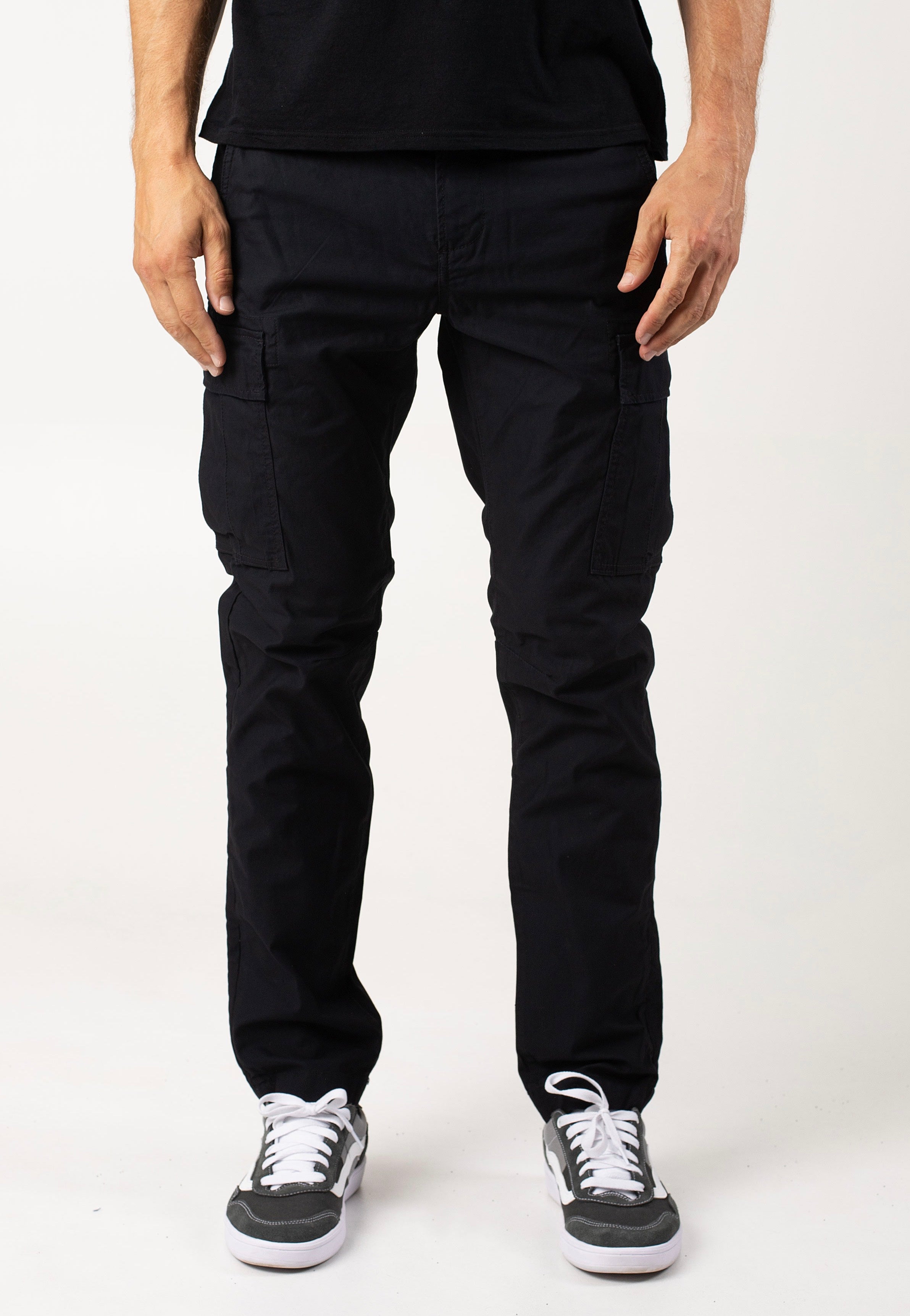 Vintage Industries - Mallow Off Black - Pants | Men-Image