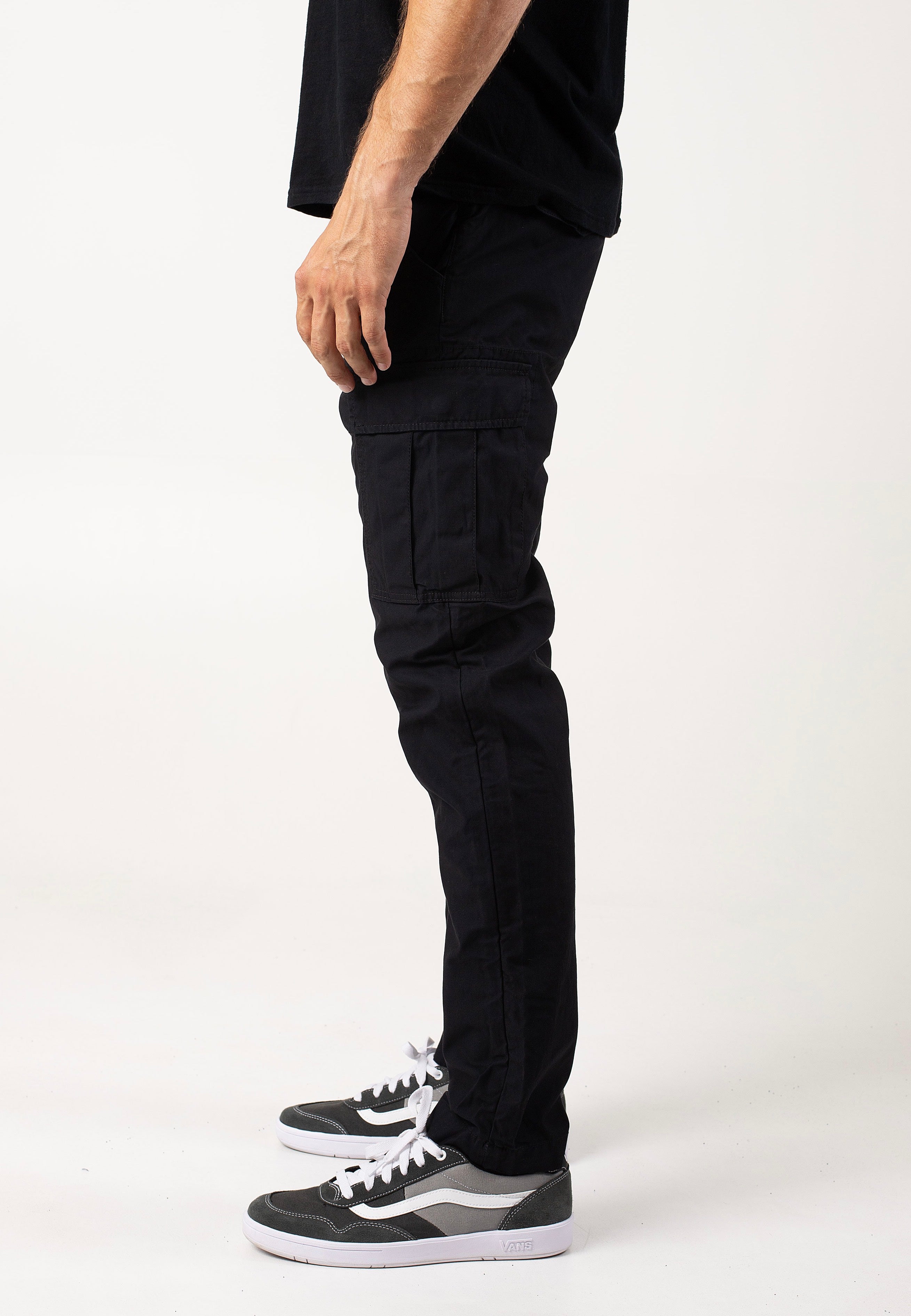 Vintage Industries - Mallow Off Black - Pants | Men-Image