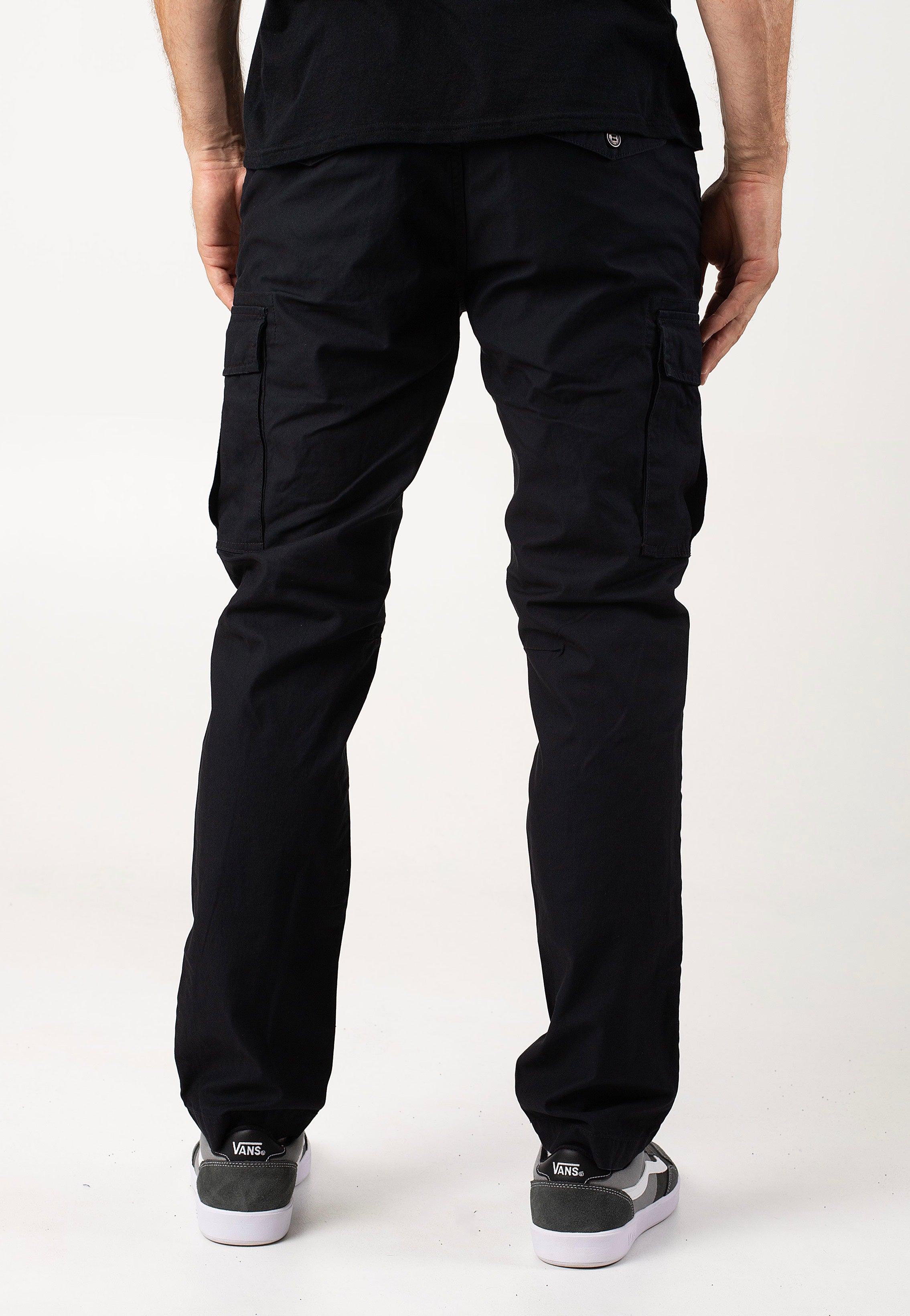 Vintage Industries - Mallow Off Black - Pants | Men-Image