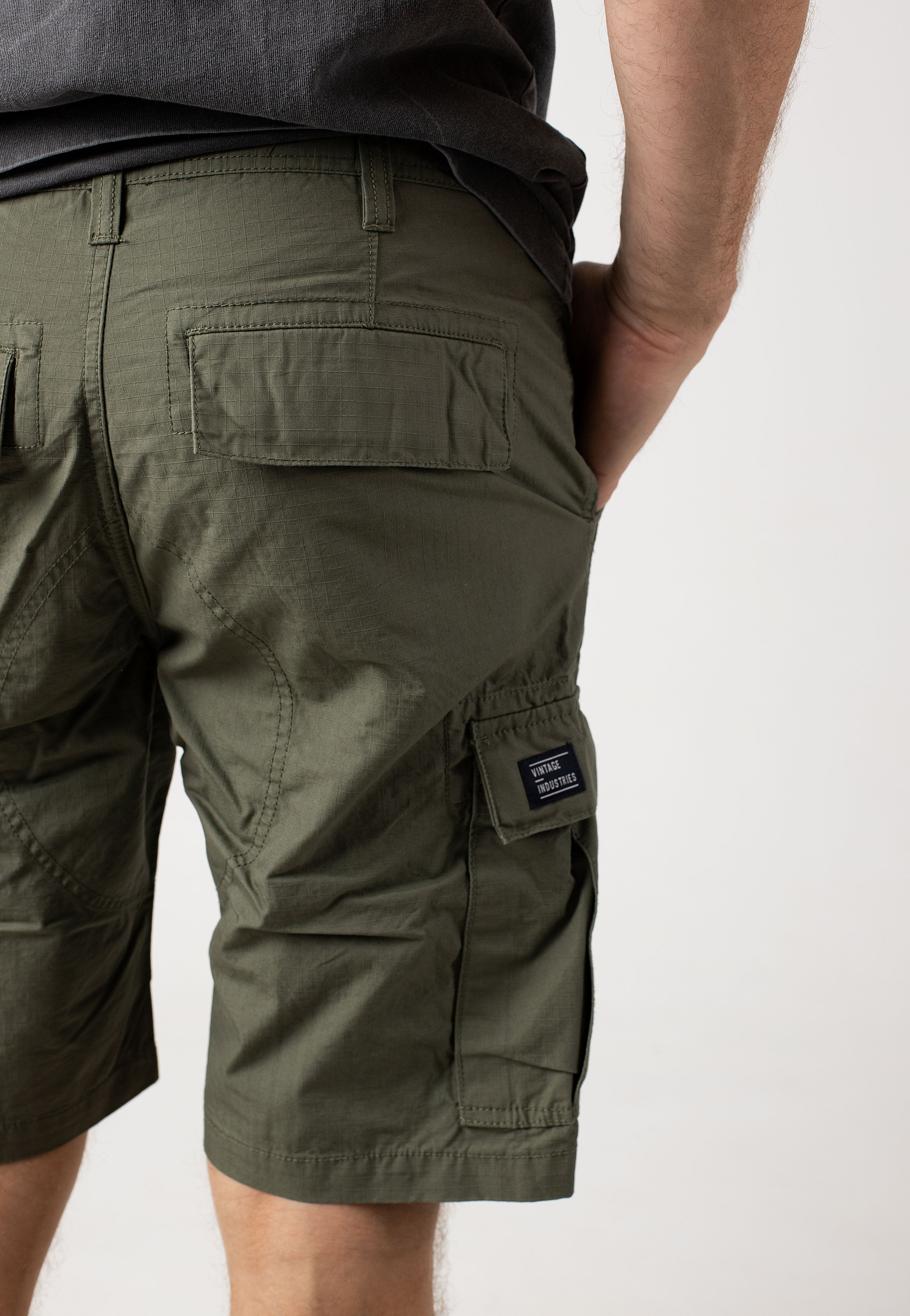 Vintage Industries - Master BDU Olive Drab - Shorts | Men-Image