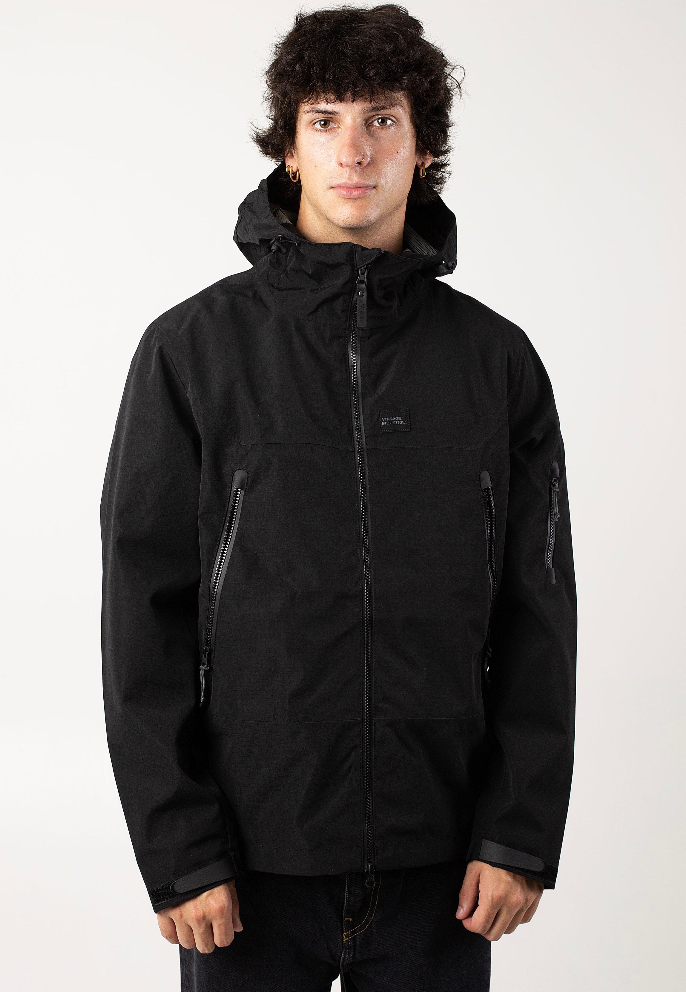 Vintage Industries - Otto Black - Windbreaker | Men-Image