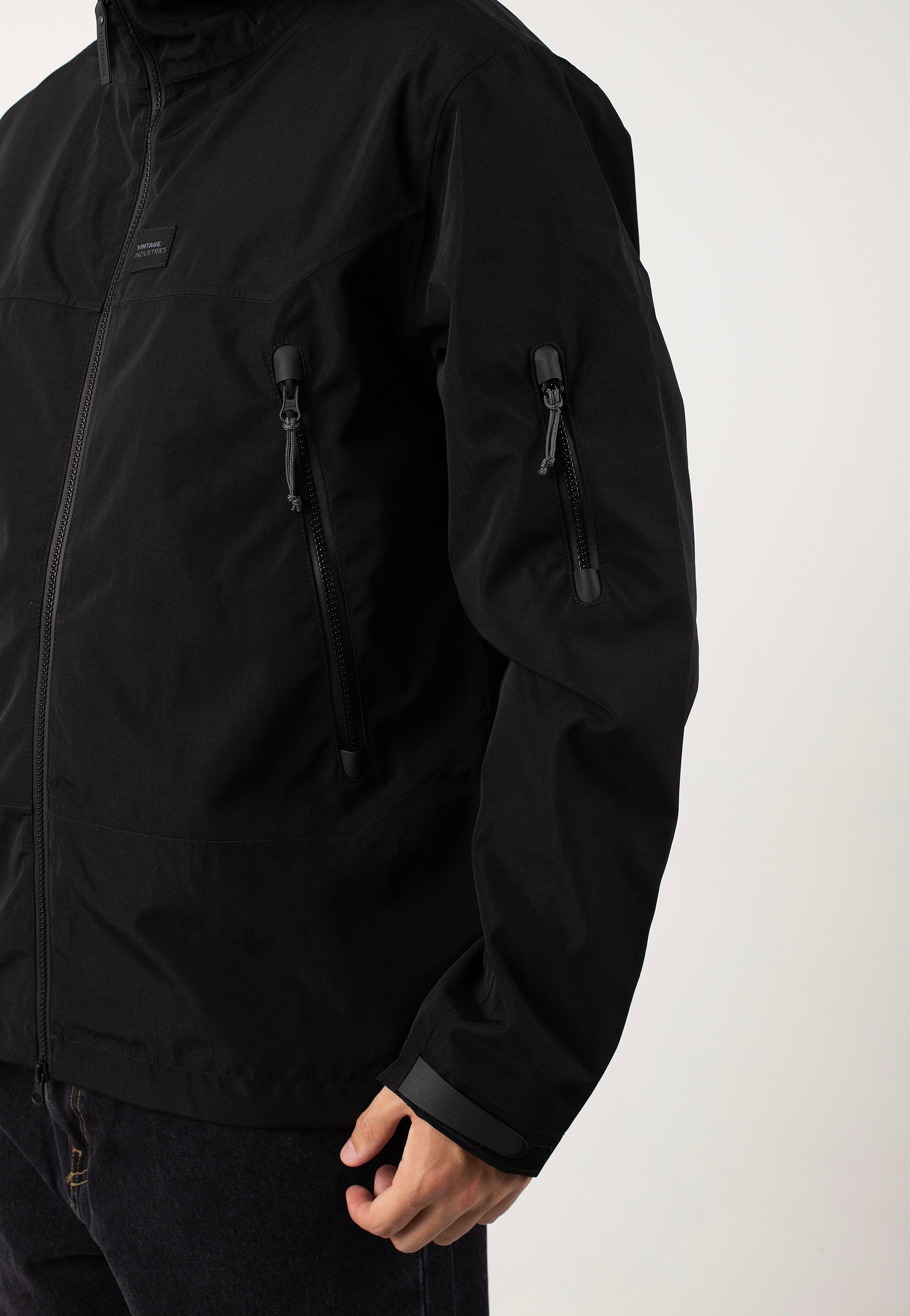 Vintage Industries - Otto Black - Windbreaker | Men-Image