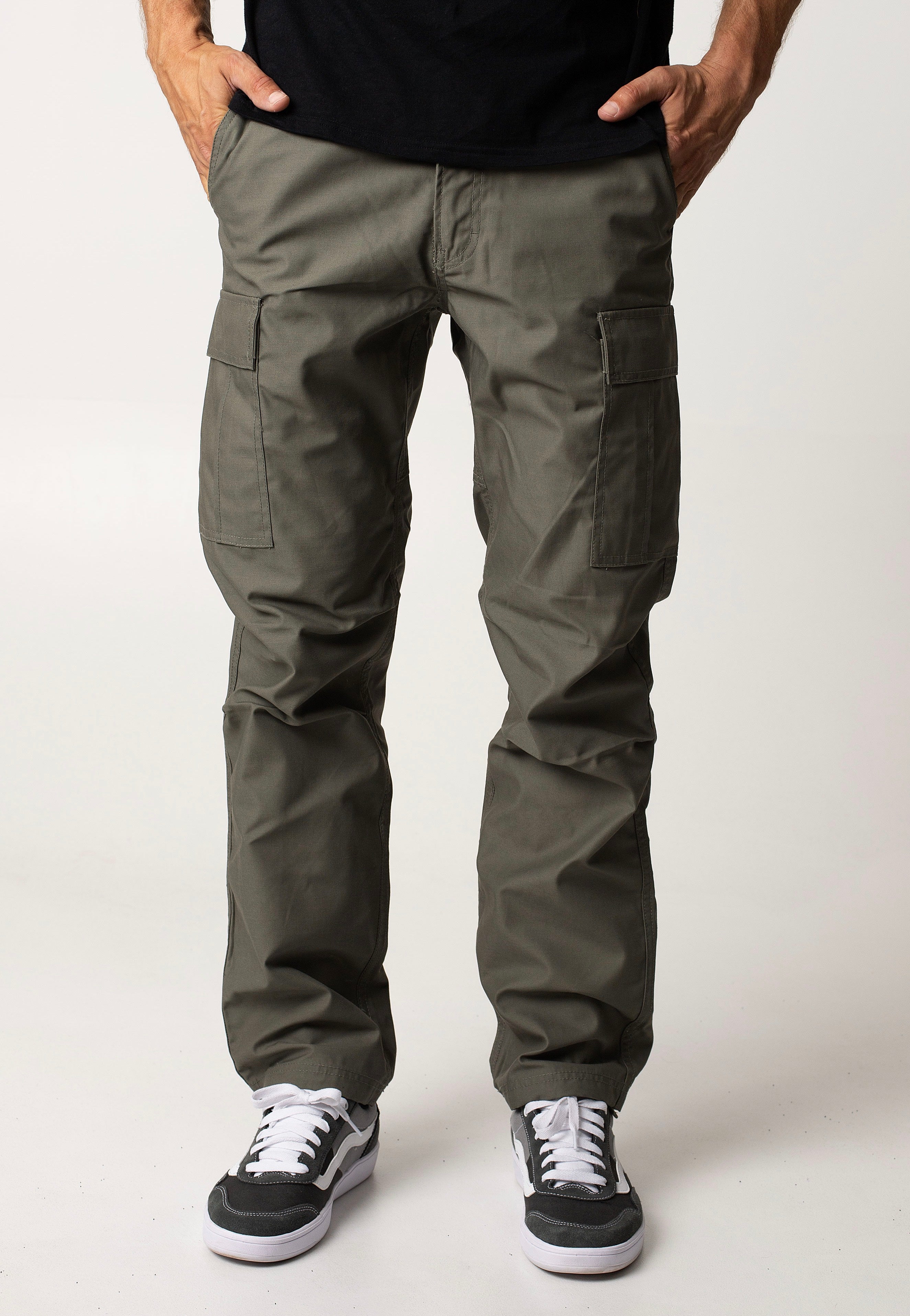 Vintage Industries - Owen Olive - Pants | Men-Image