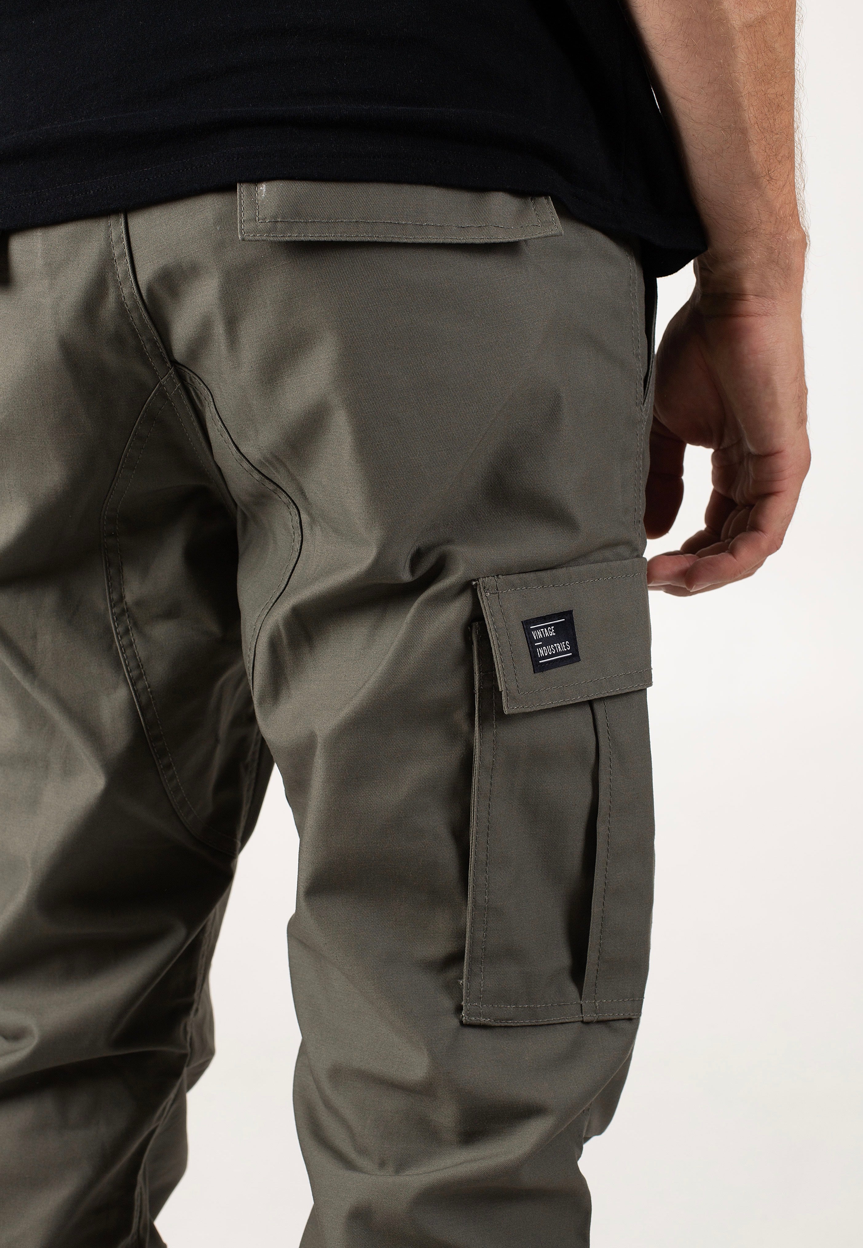 Vintage Industries - Owen Olive - Pants | Men-Image