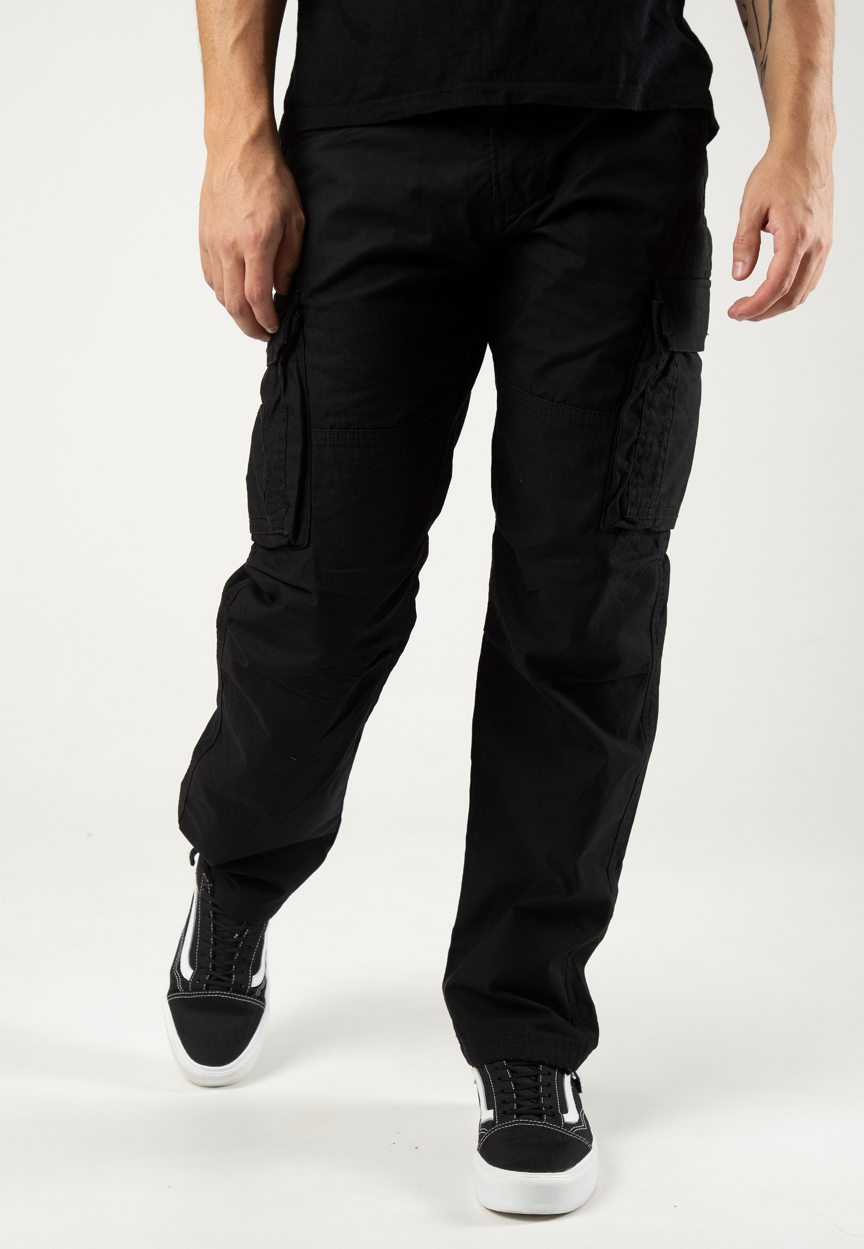 Vintage Industries - Reef Black - Pants | Men-Image