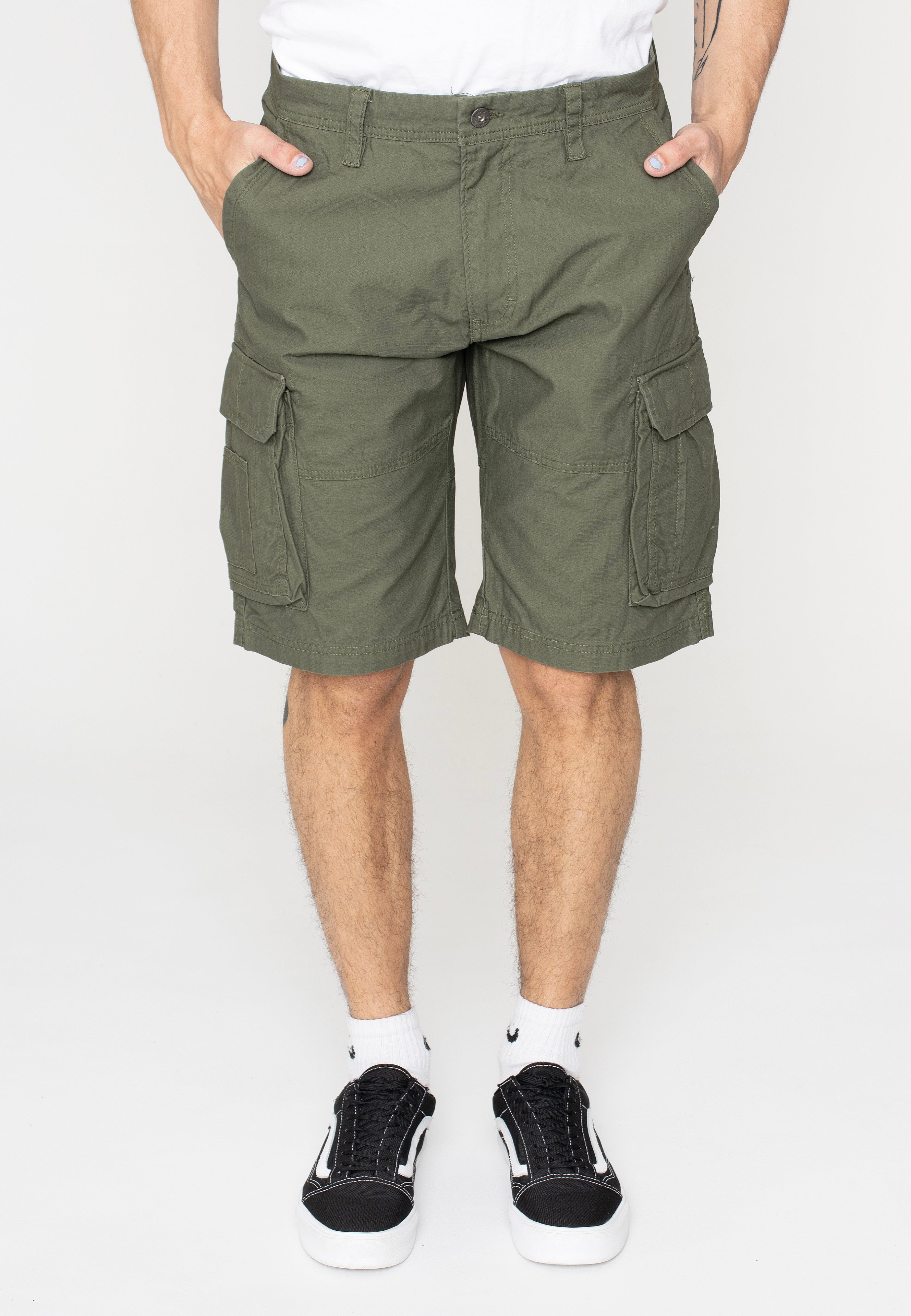 Vintage Industries - Rowing Olive - Shorts | Men-Image