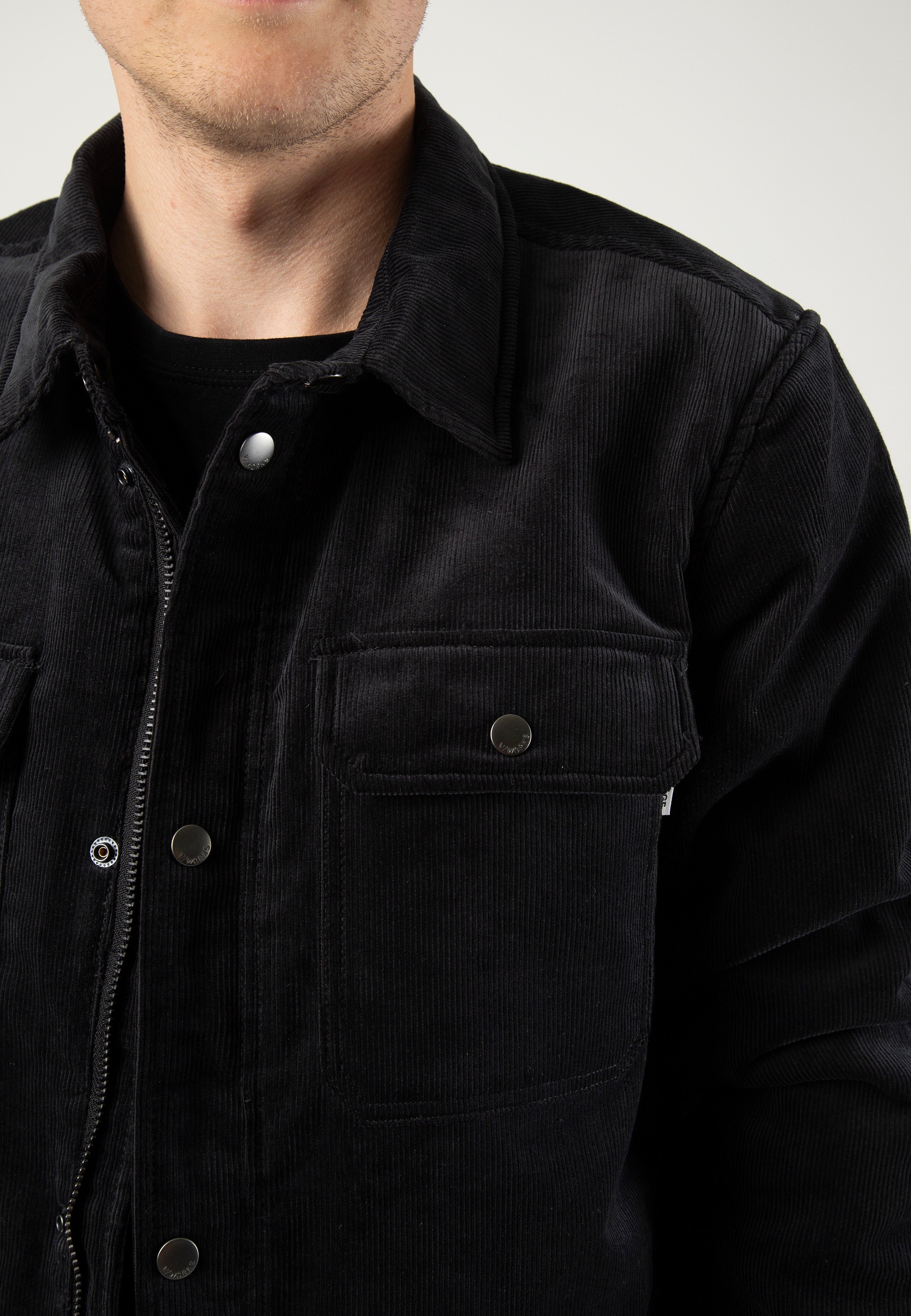 Vintage Industries - Steven Padded Black - Jacket | Men-Image