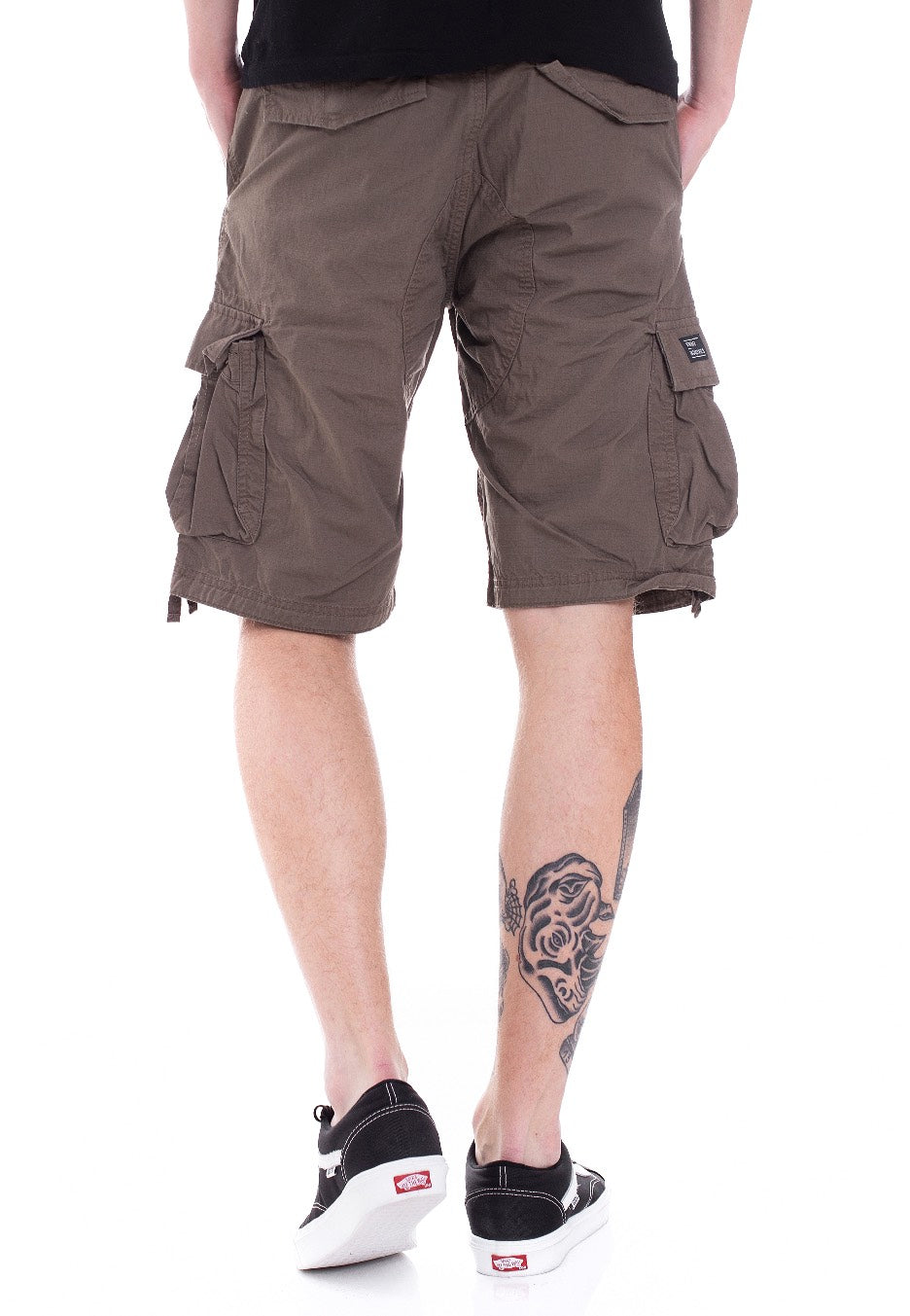 Vintage Industries - Terrance Dark Khaki - Shorts | Men-Image