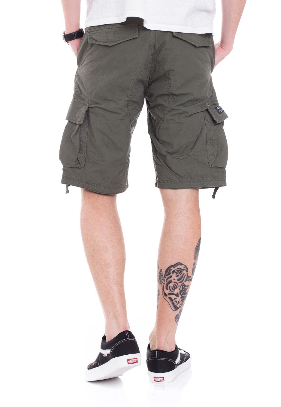 Vintage Industries - Terrance Olive Drab - Shorts | Men-Image