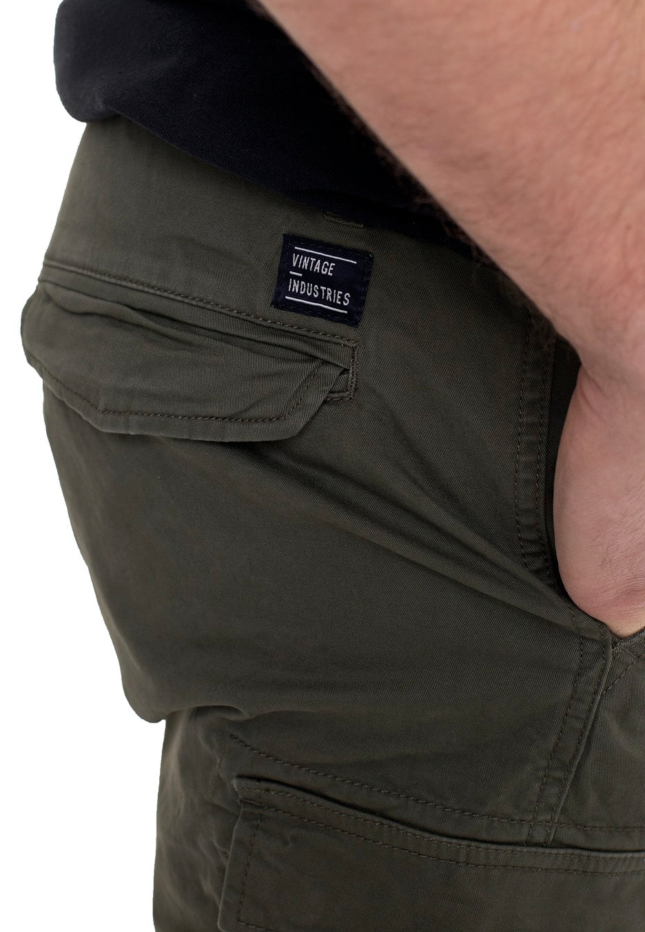 Vintage Industries - Vince Cargo Olive - Pants | Men-Image